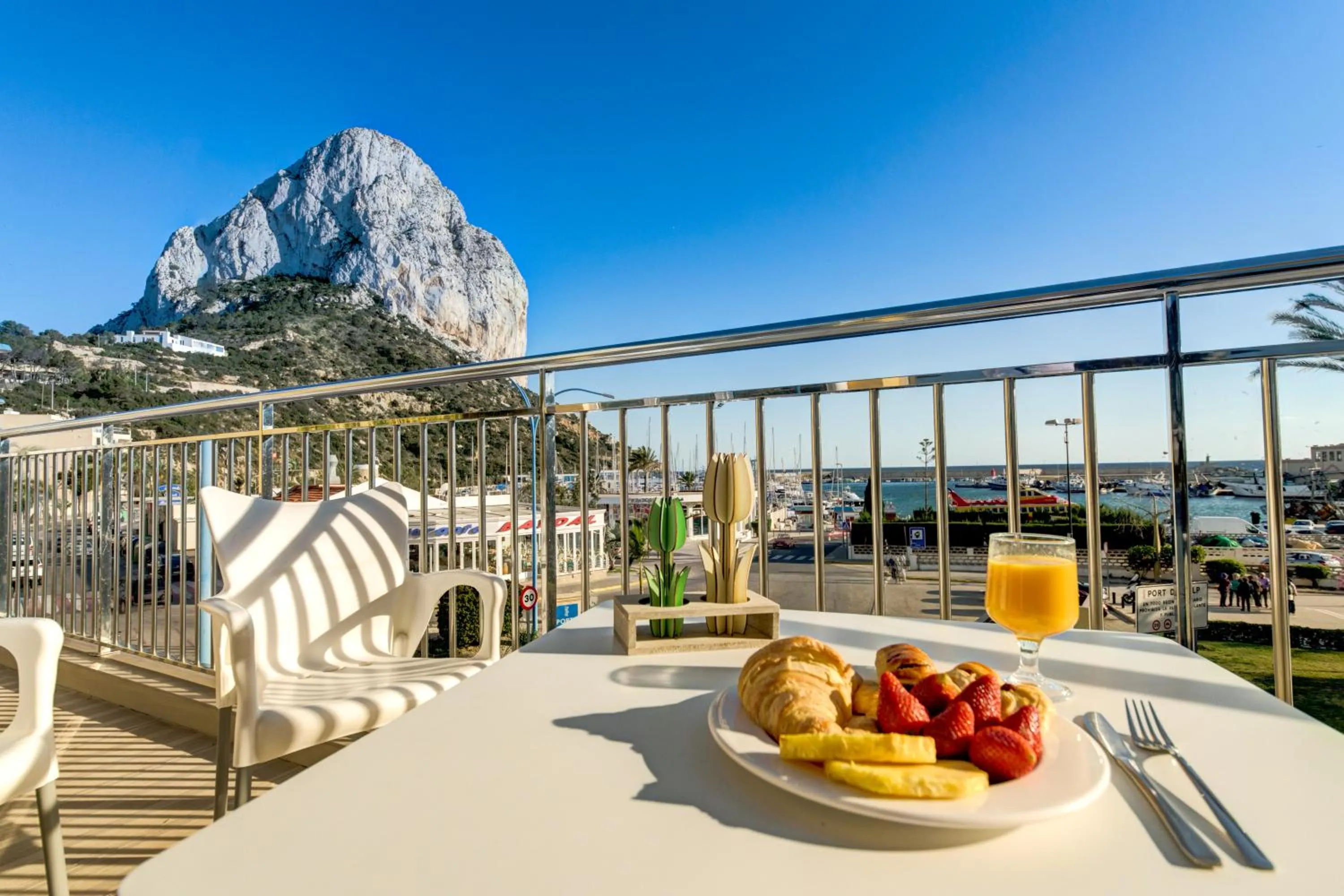 Balcony/Terrace in Hotel Porto Calpe
