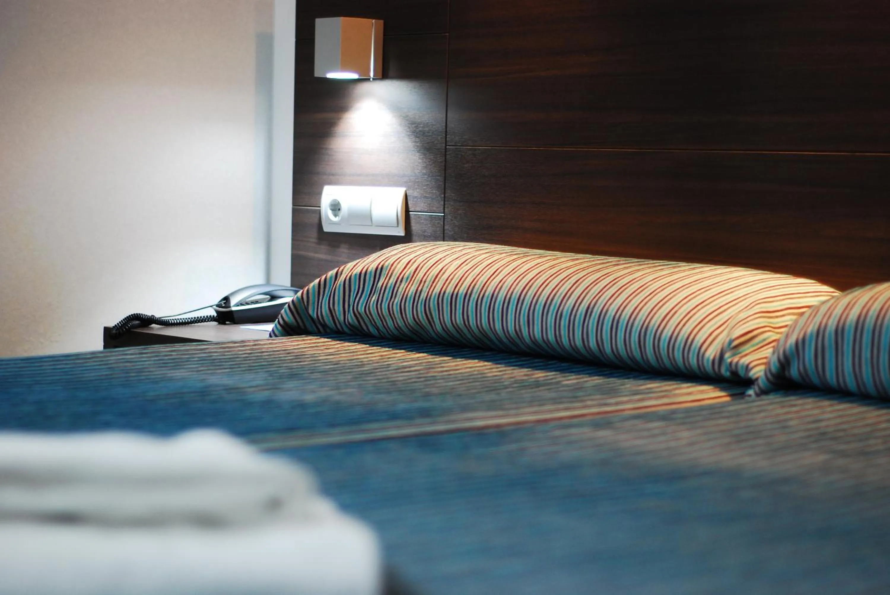 Decorative detail, Bed in Hotel Porto Calpe