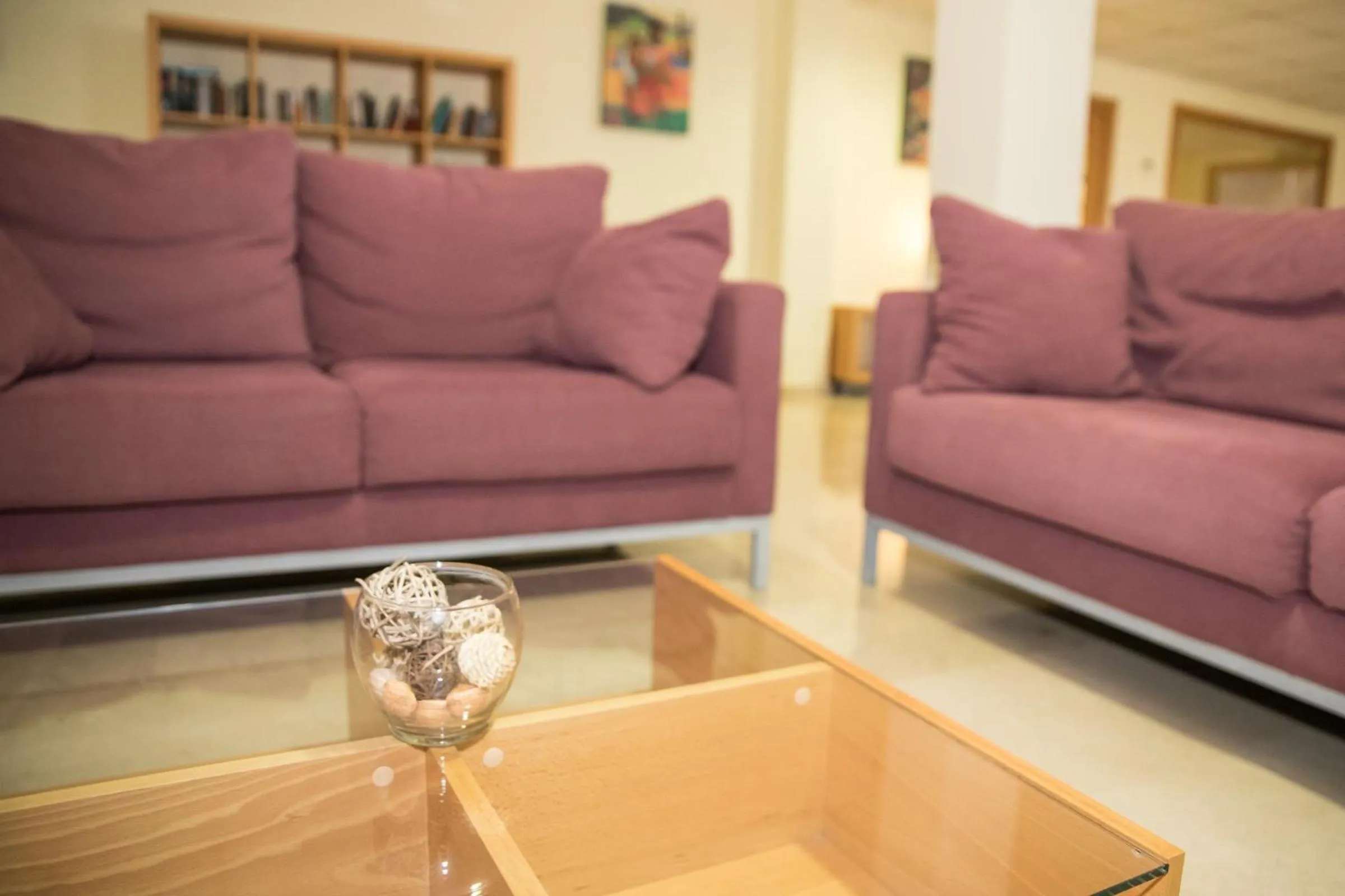 Communal lounge/ TV room in Hotel Porto Calpe