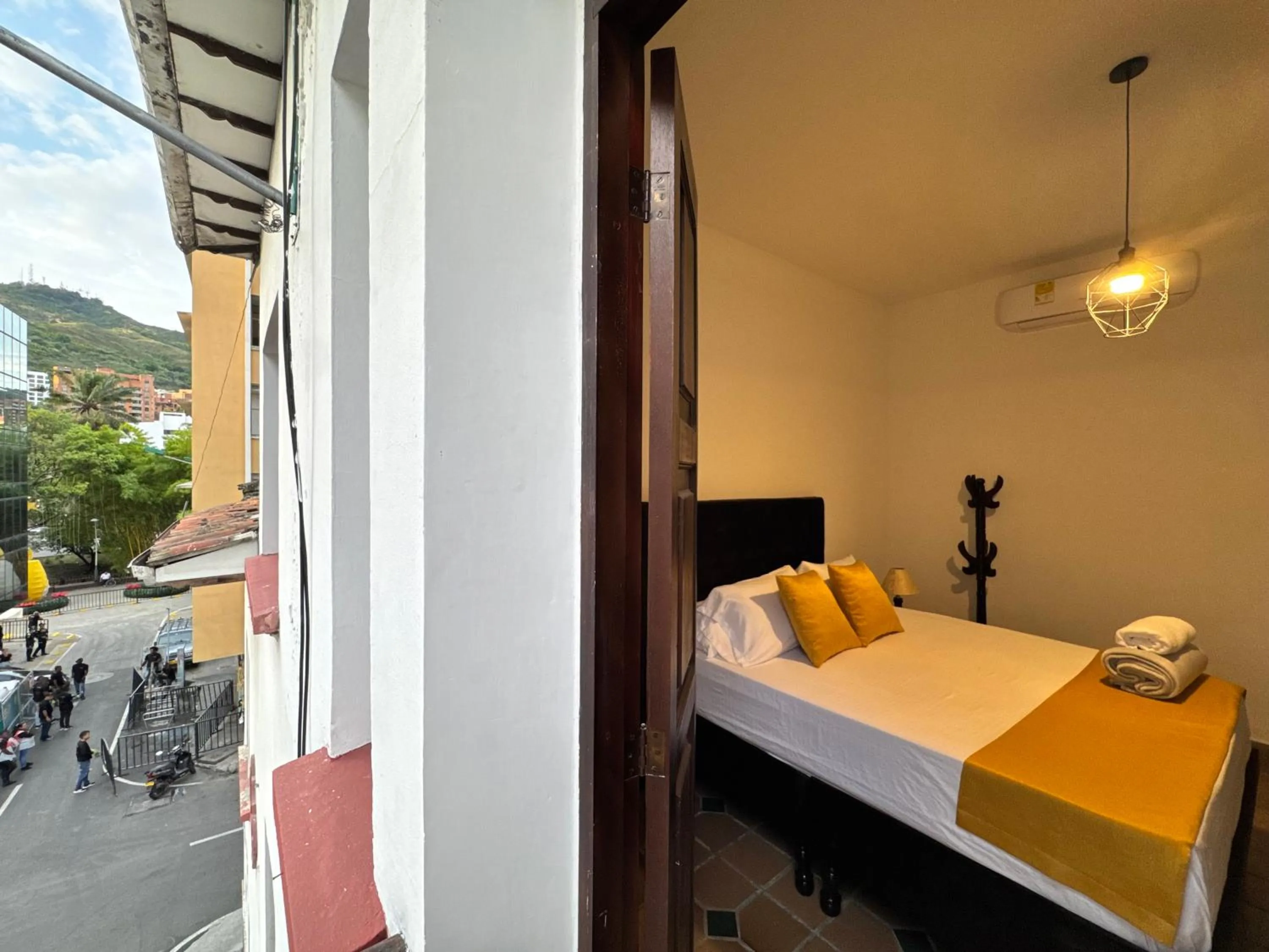 View (from property/room), Bed in Hotel Boulevard del Río