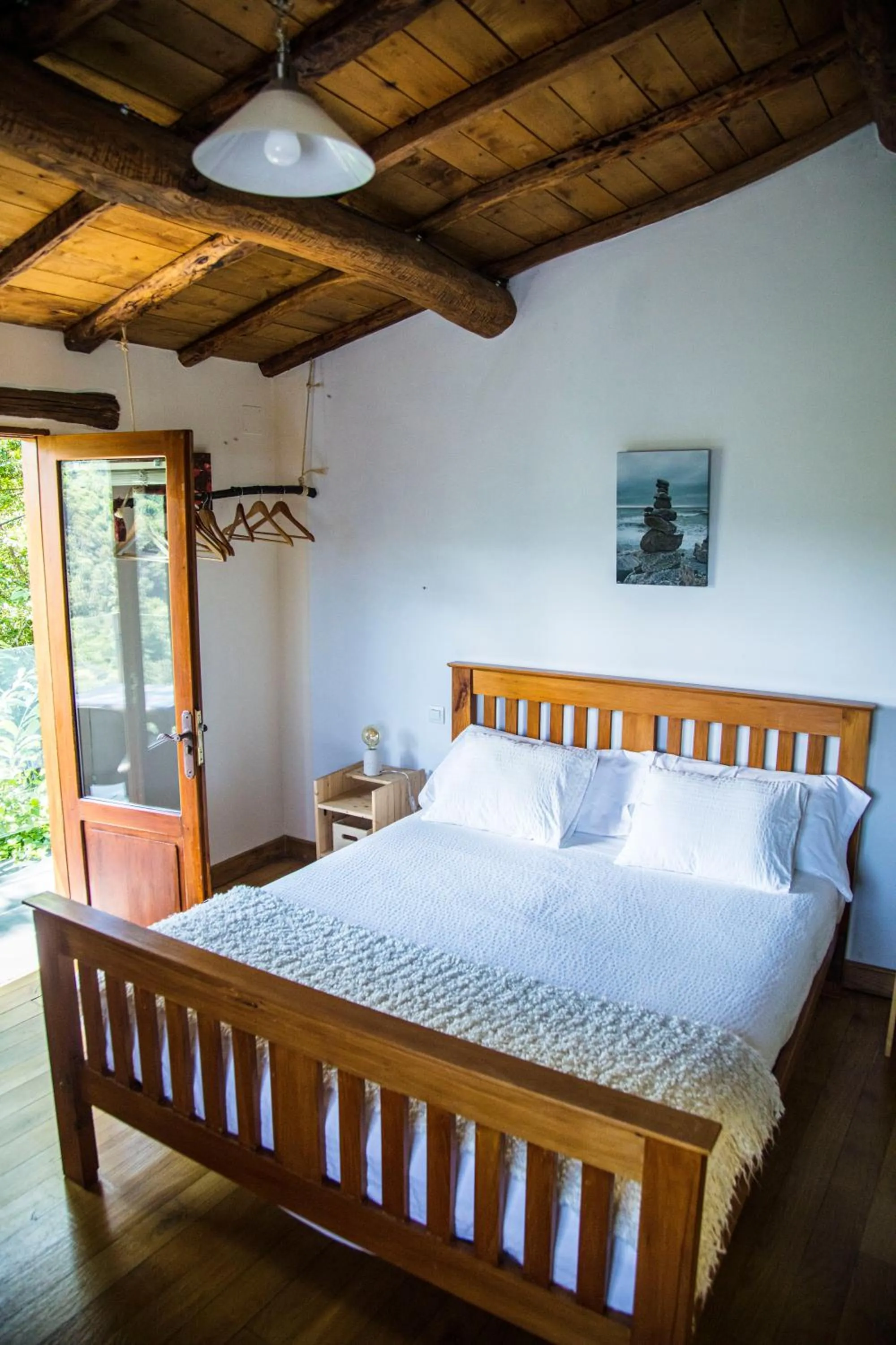 Bed in Cabo Do Mundo Casa Rural