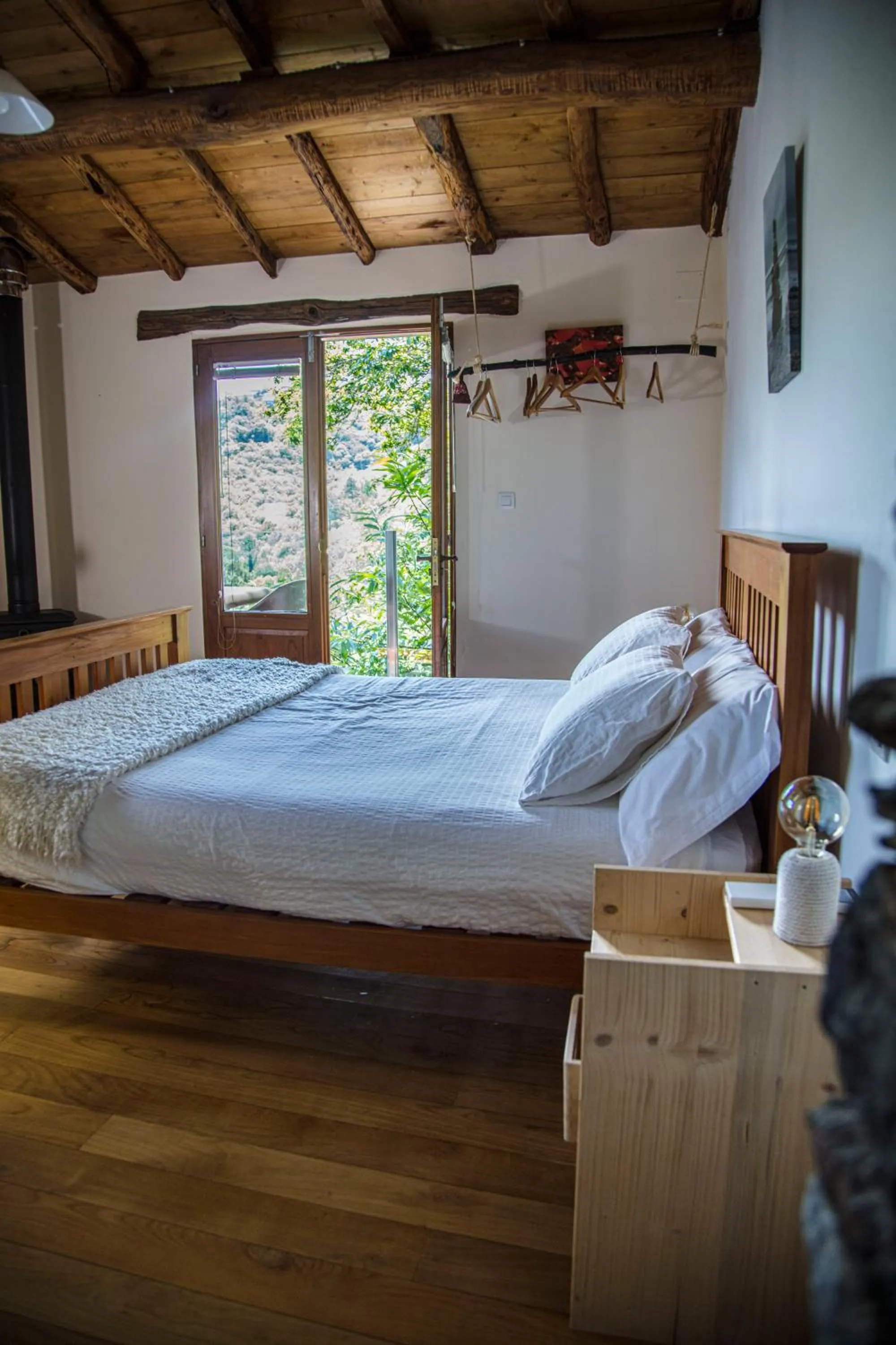 Bed in Cabo Do Mundo Casa Rural