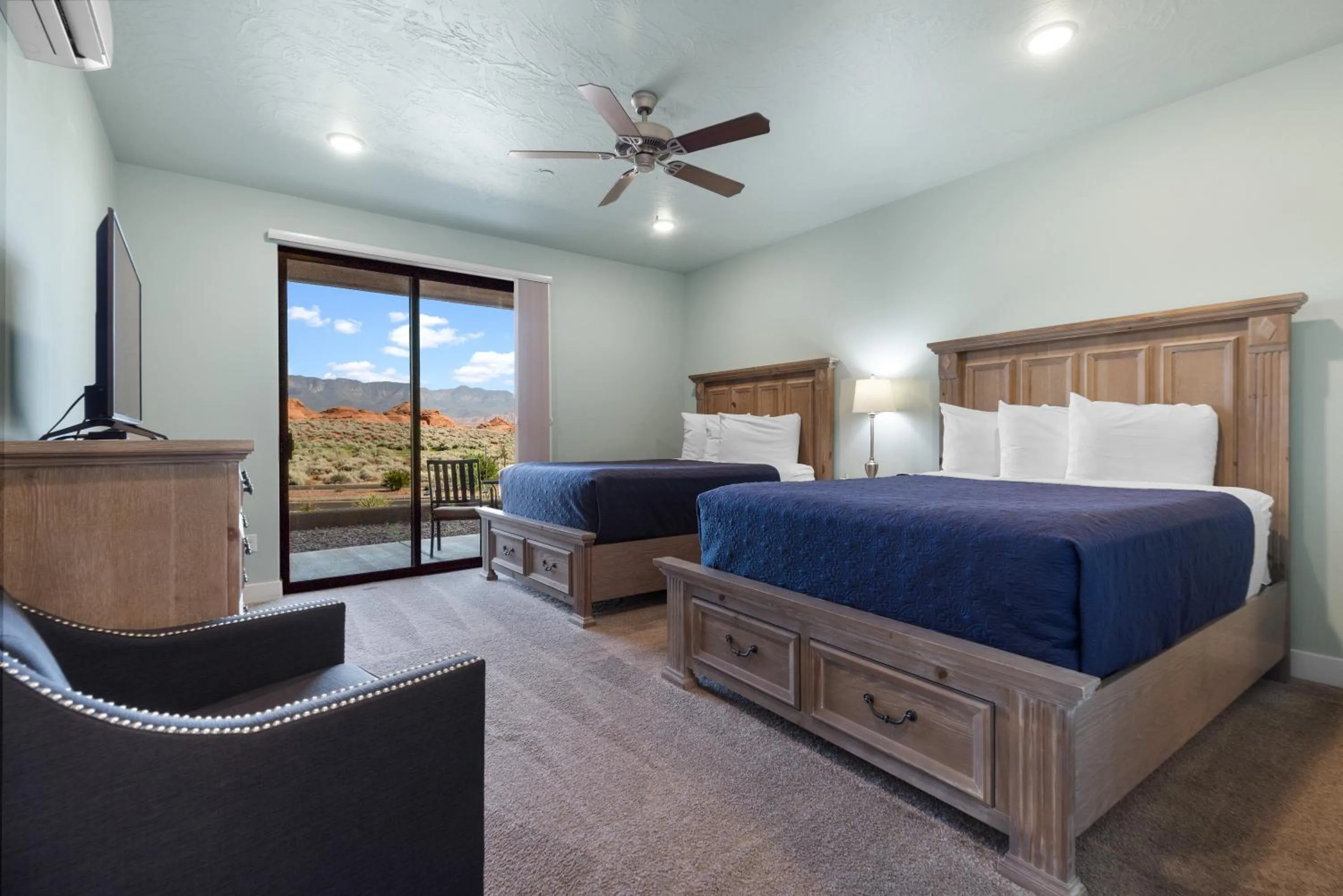 Bed in Vacation Rentals at Sand Hollow Resort
