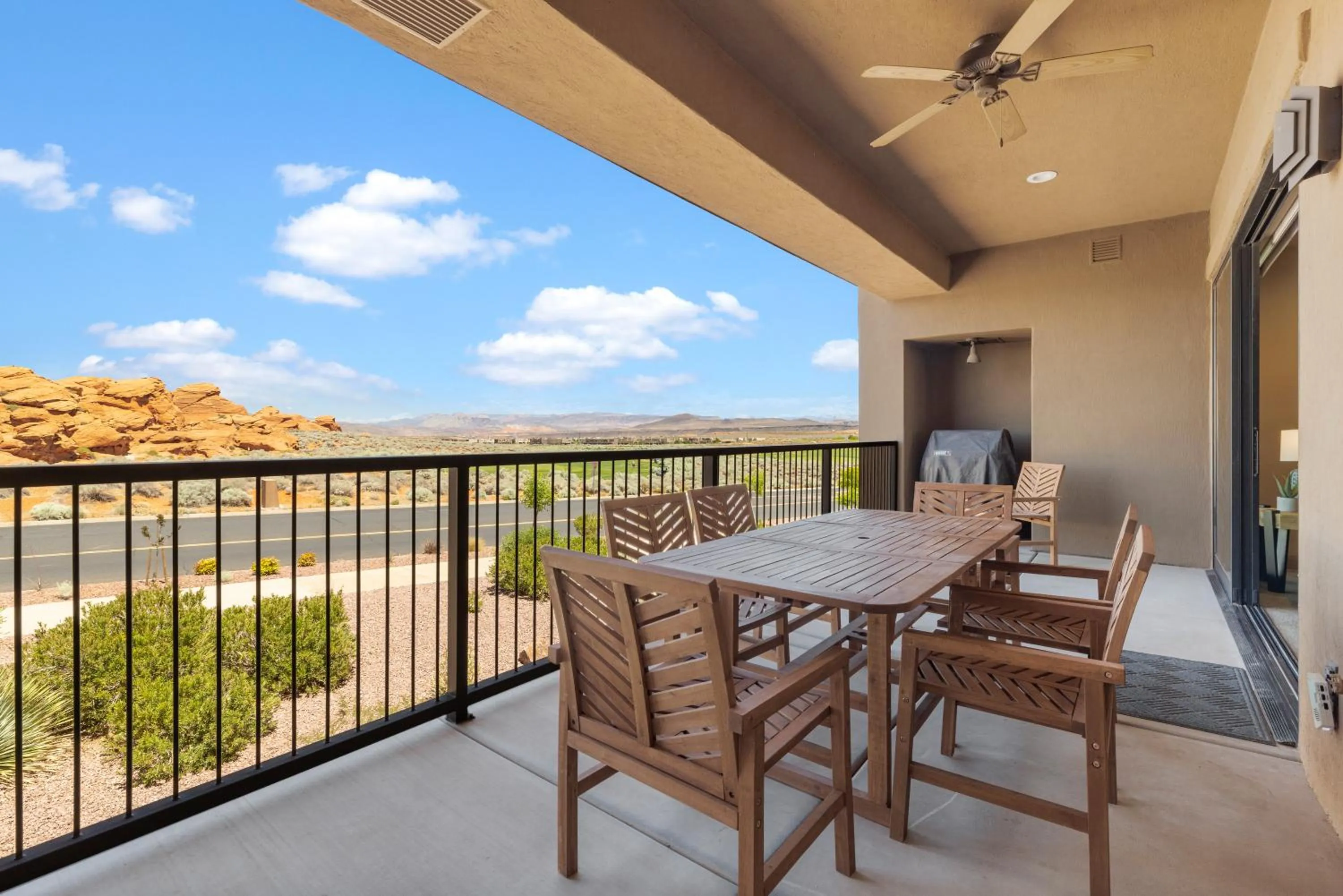 BBQ facilities in Vacation Rentals at Sand Hollow Resort