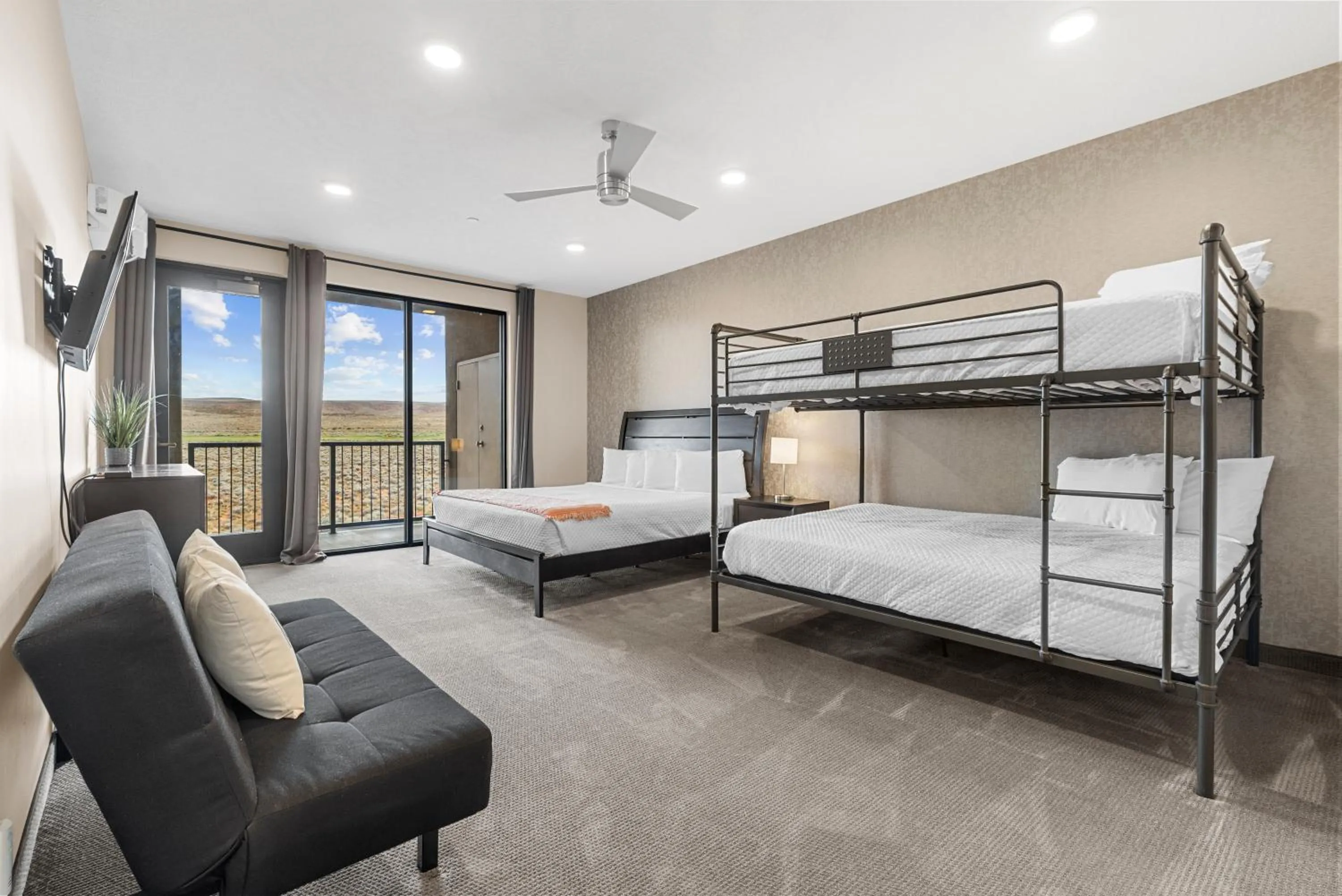 Bed in Vacation Rentals at Sand Hollow Resort