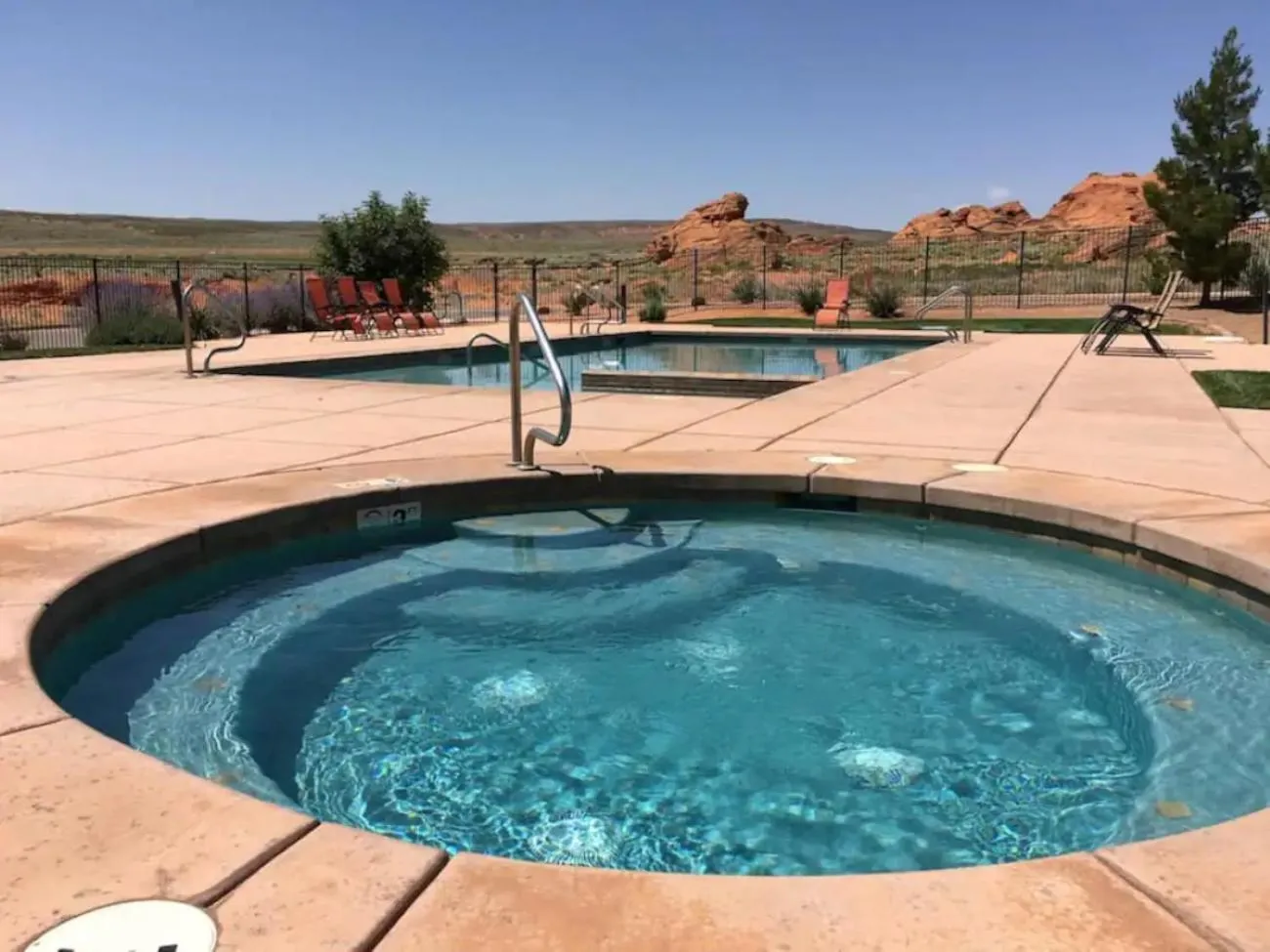 Hot Tub in Vacation Rentals at Sand Hollow Resort