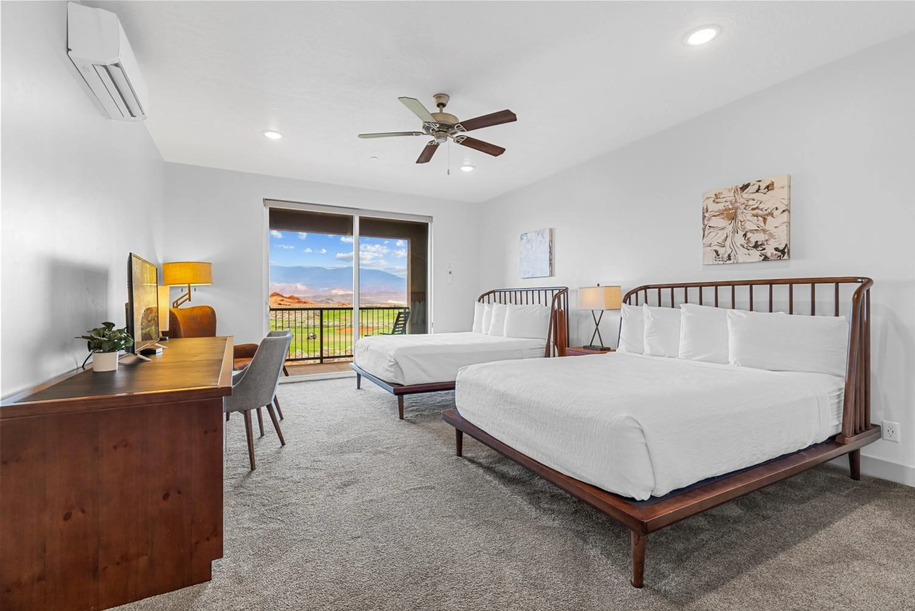 Bed in Vacation Rentals at Sand Hollow Resort