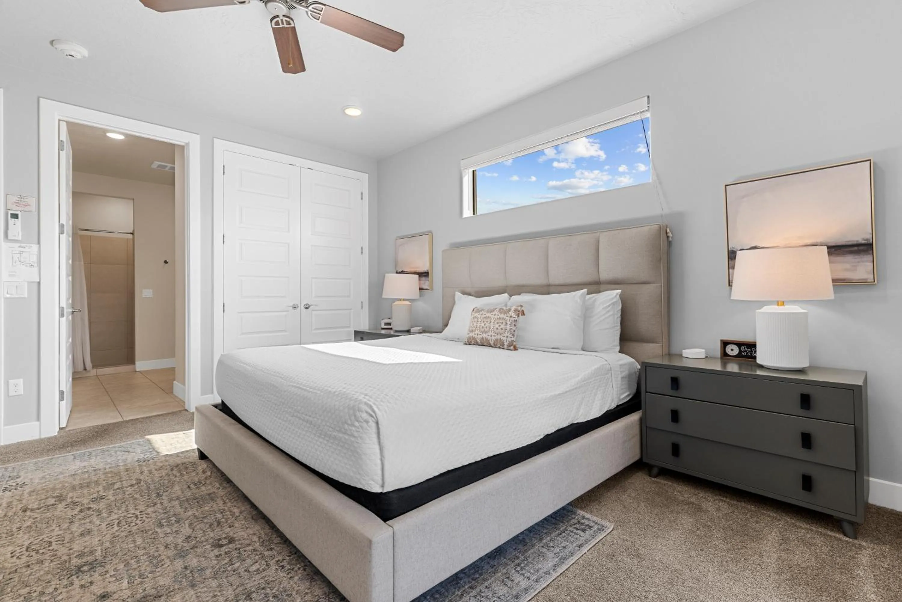 Bed in Vacation Rentals at Sand Hollow Resort
