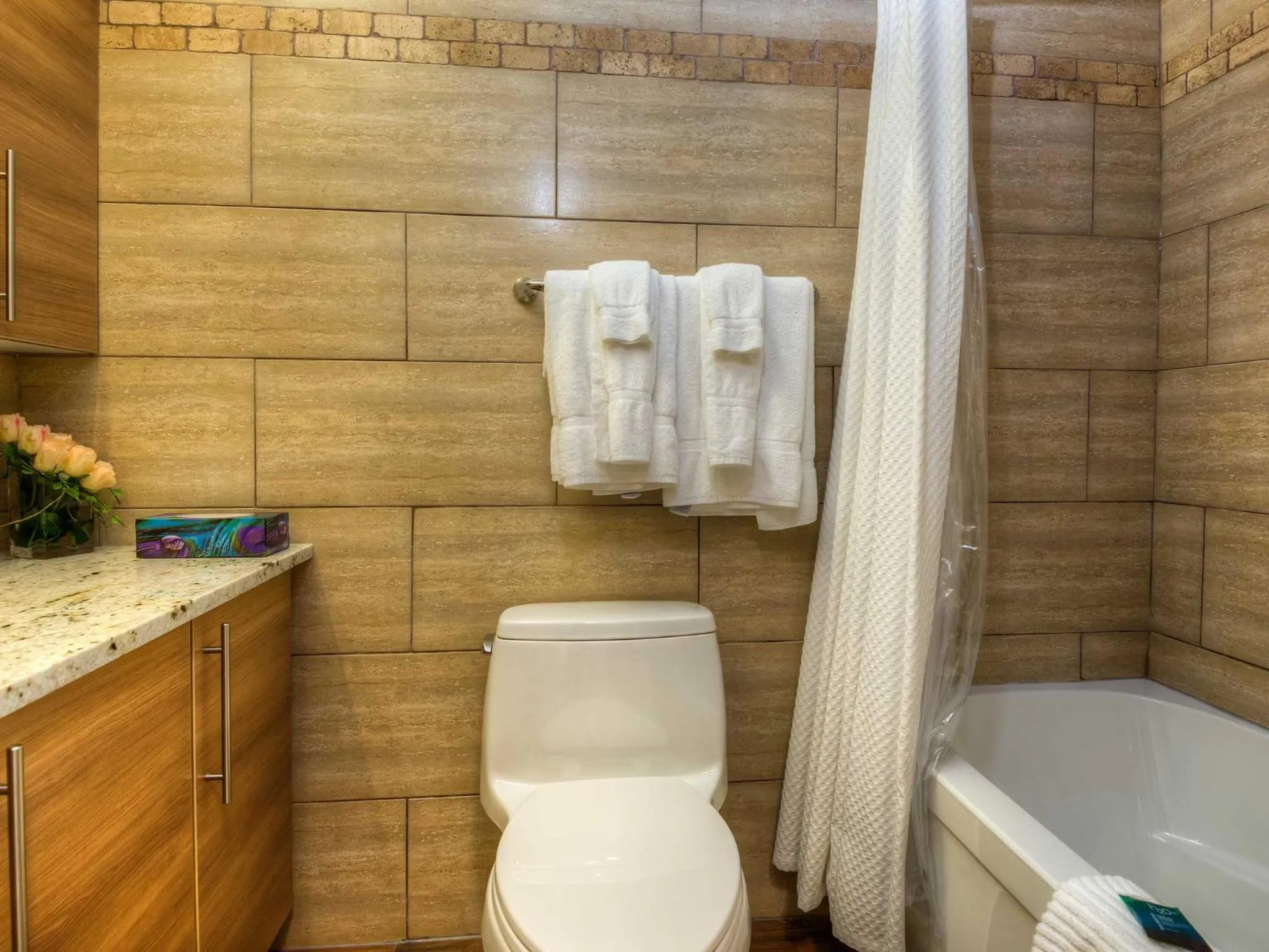 Bathroom in Western Hotel & Executive Suites