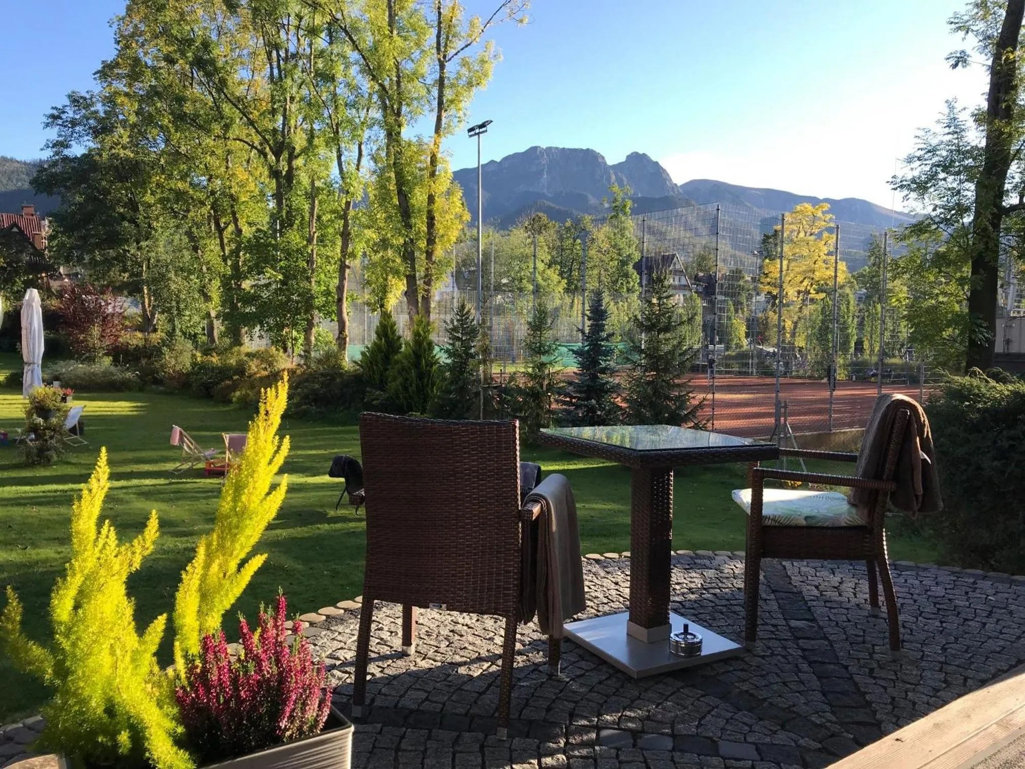 Natural landscape in Willa Kmicic