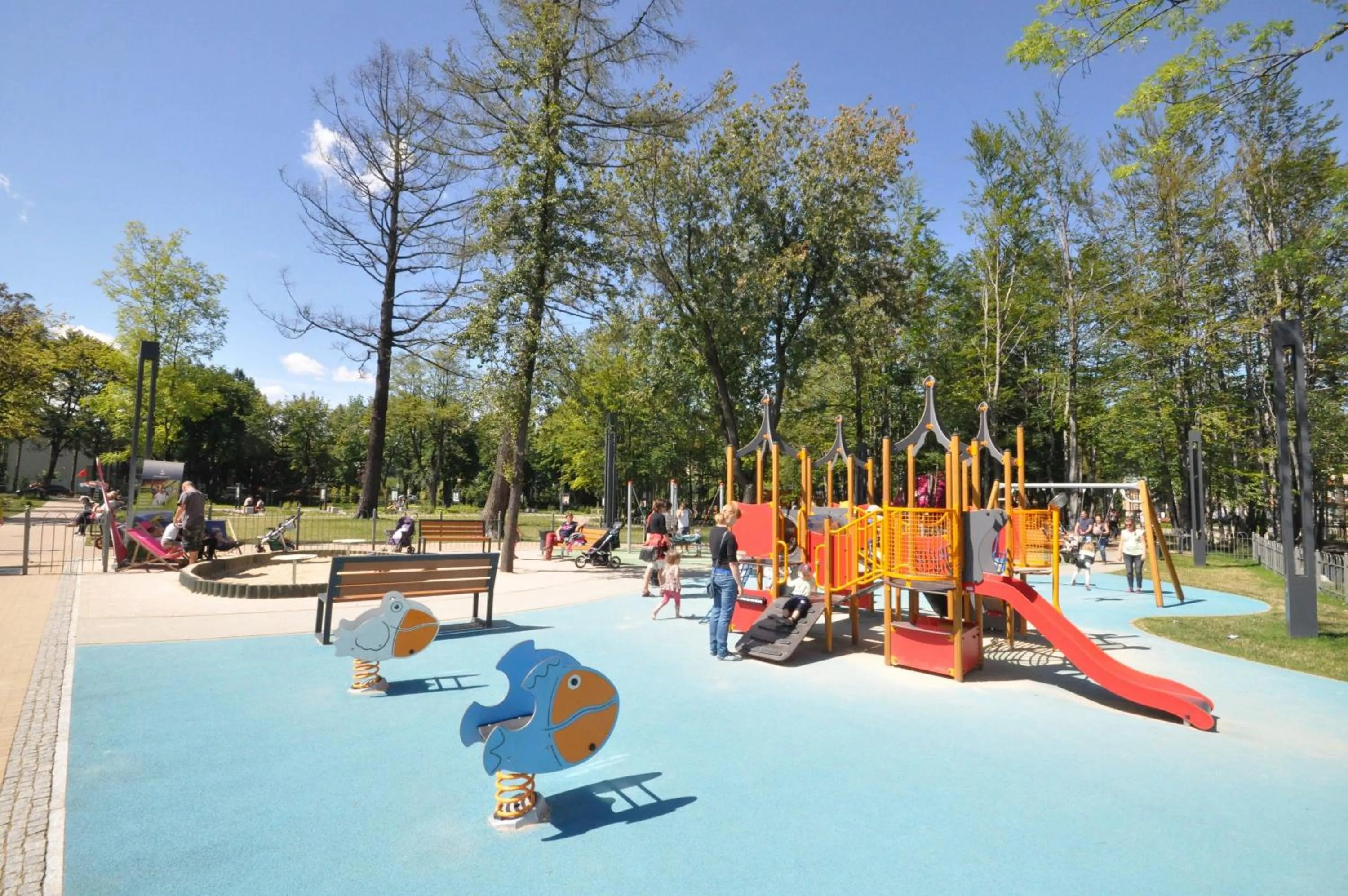 Children play ground in Willa Kmicic