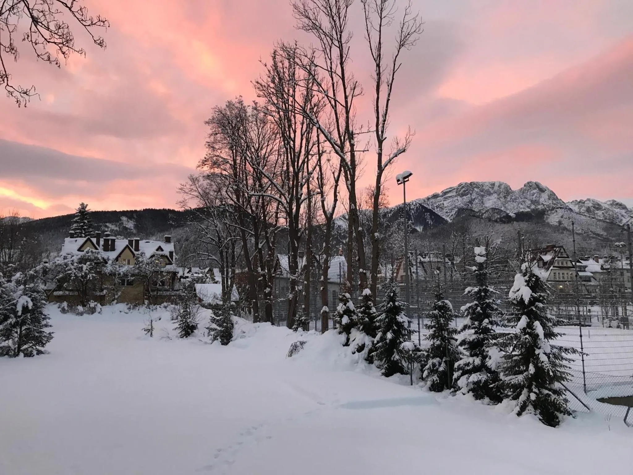 Natural landscape in Willa Kmicic