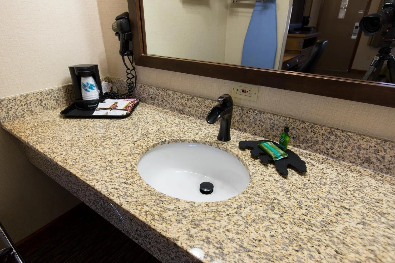 Bathroom in Crosswinds Inn