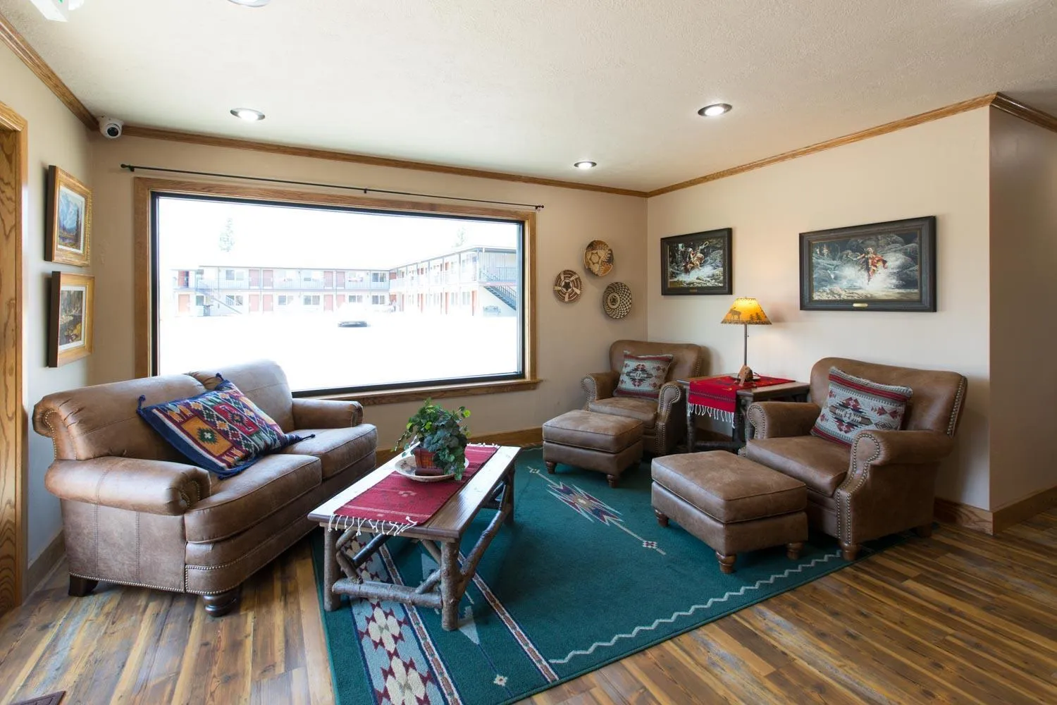 Lobby or reception in Crosswinds Inn