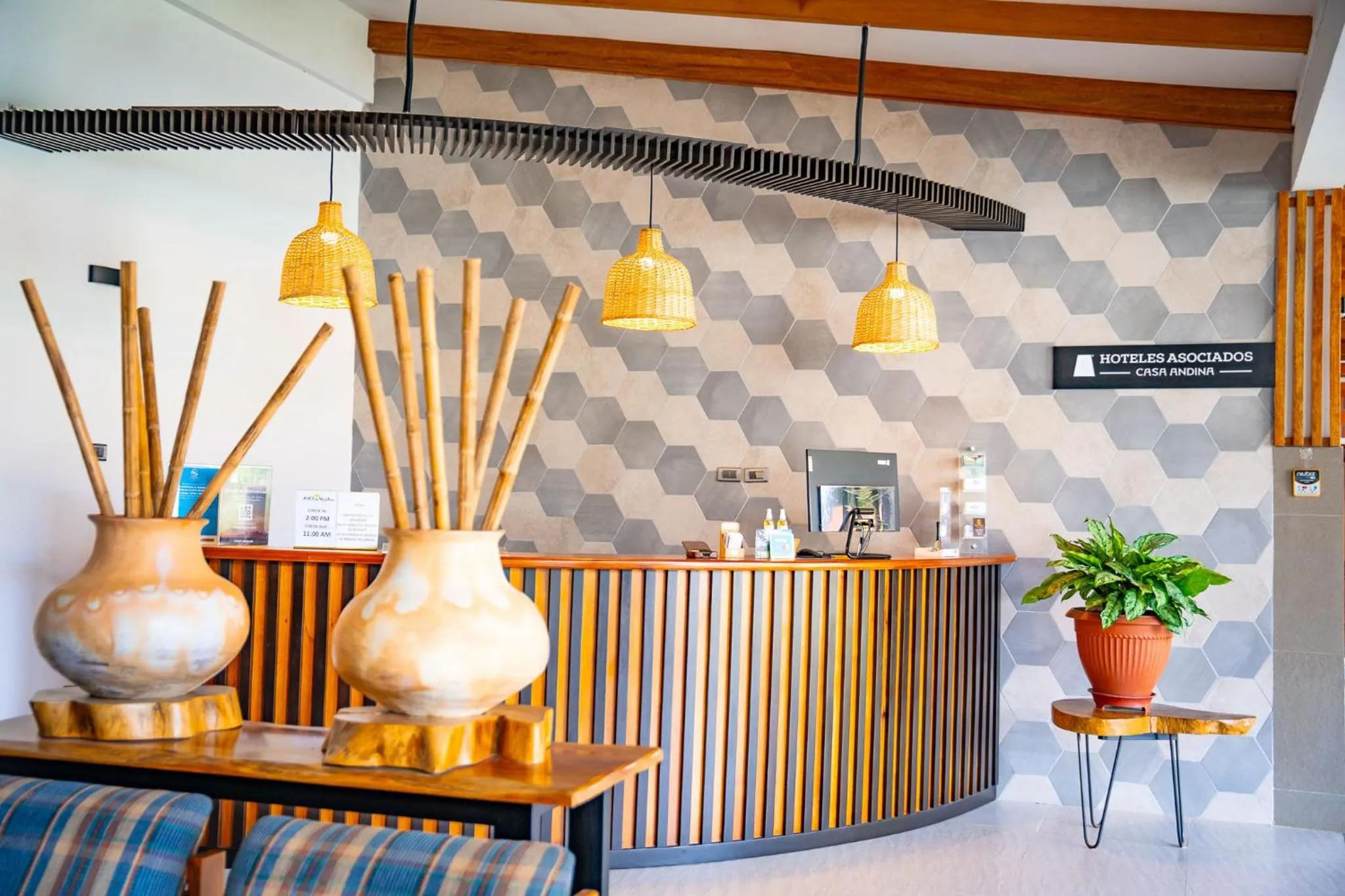 Lobby or reception in Altavista Casahotel - Asociado Casa Andina