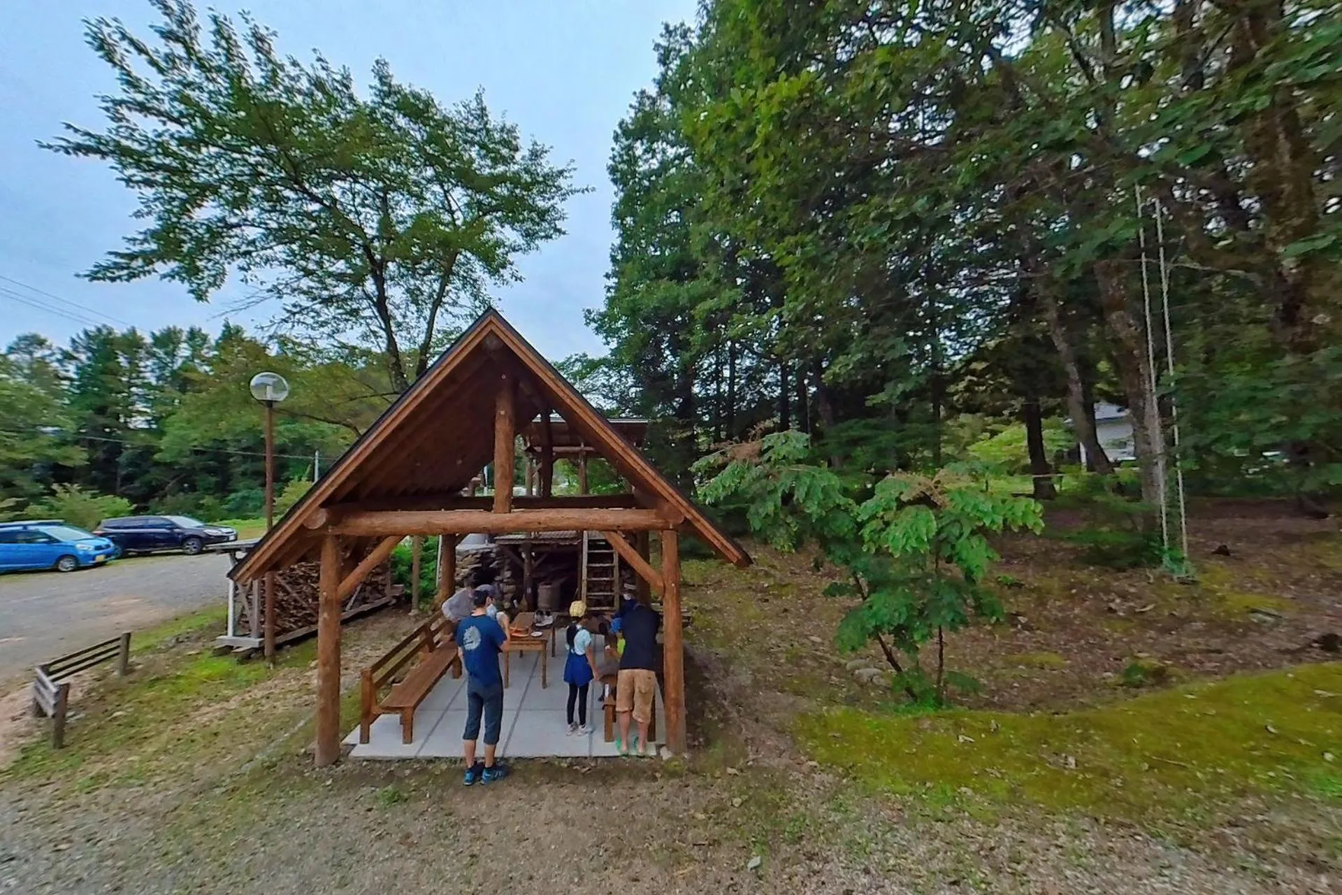 Garden in Pals Inn Raicho