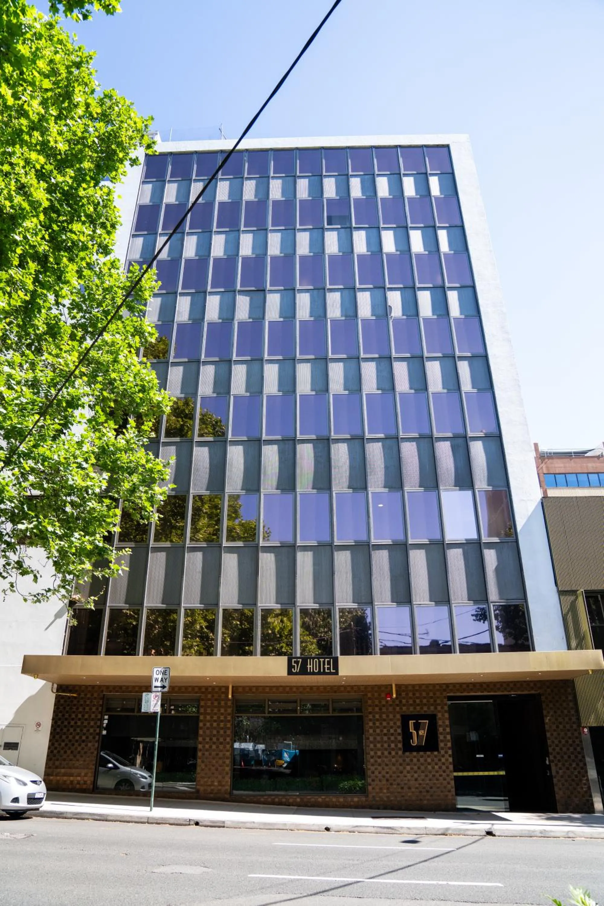 Facade/entrance in 57Hotel