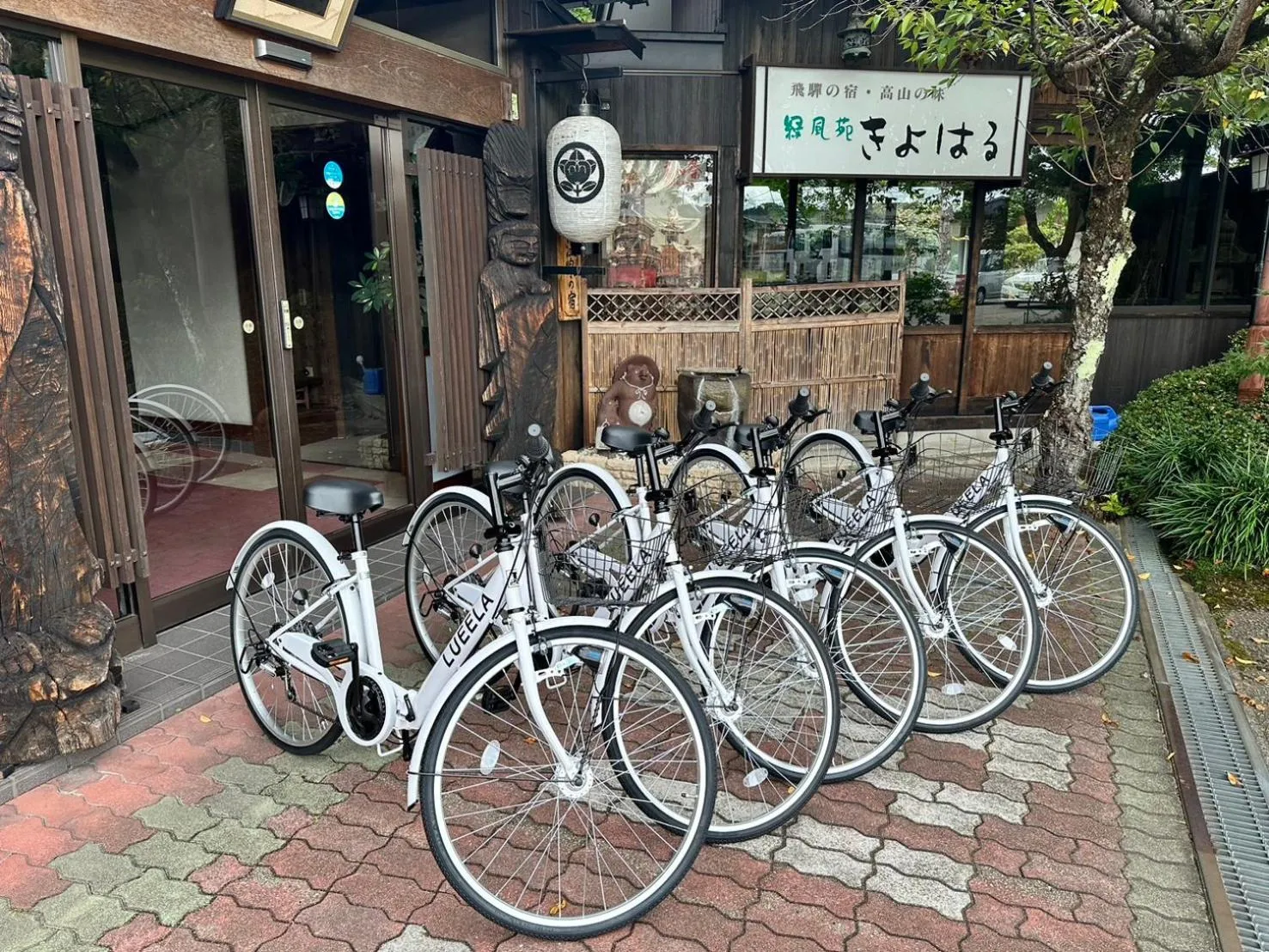 Cycling in 緑風苑 きよはる Ryokufuen Kiyoharu