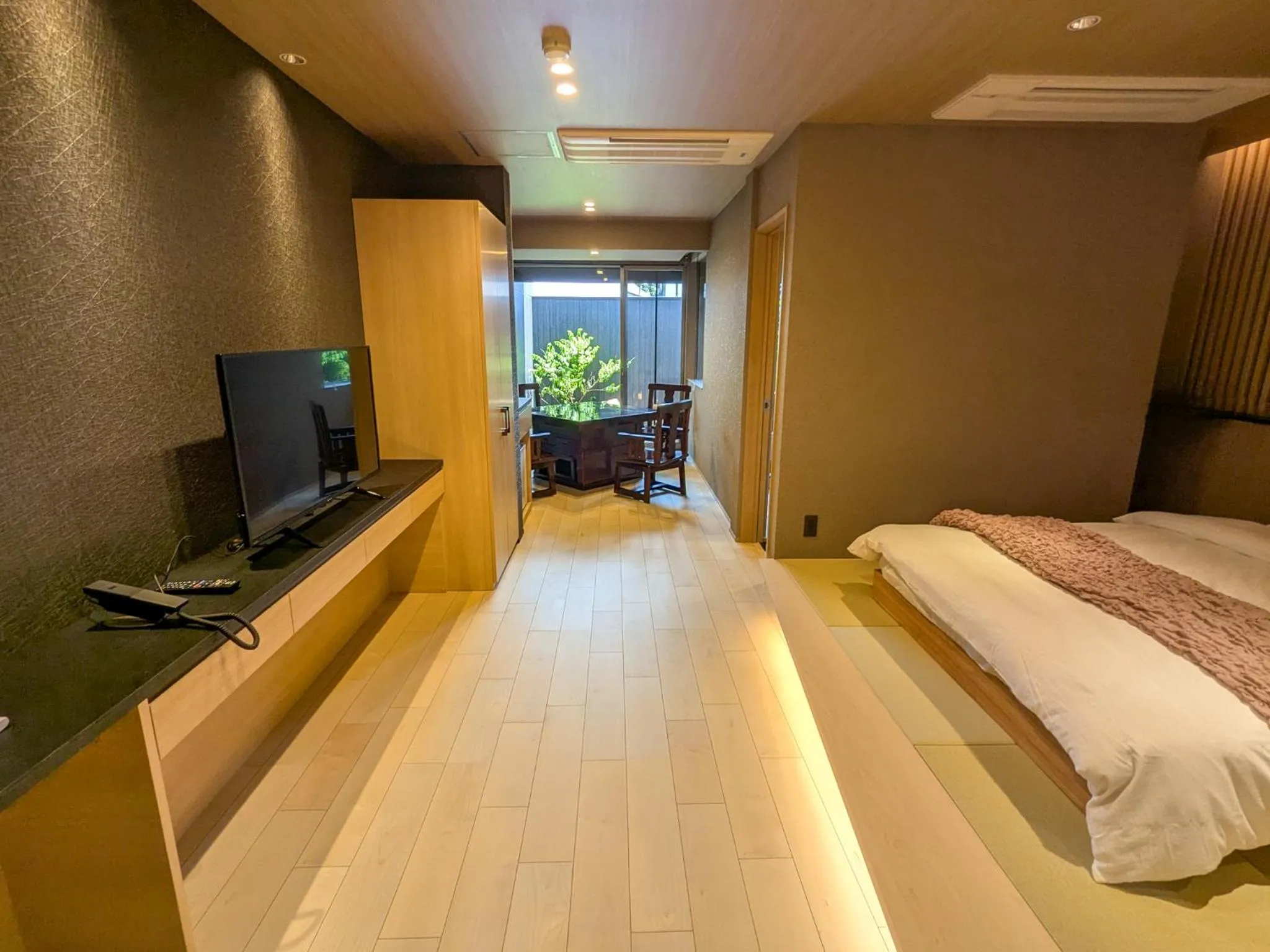 Photo of the whole room, Bed in 緑風苑 きよはる Ryokufuen Kiyoharu