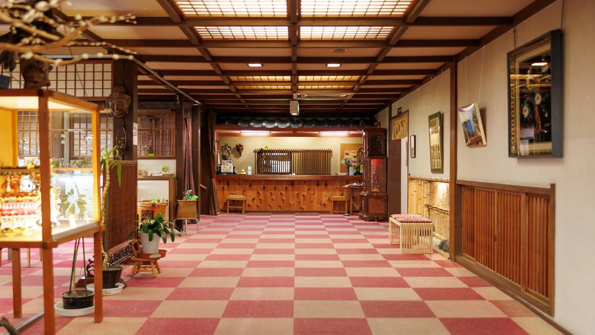 Lobby or reception in 緑風苑 きよはる Ryokufuen Kiyoharu