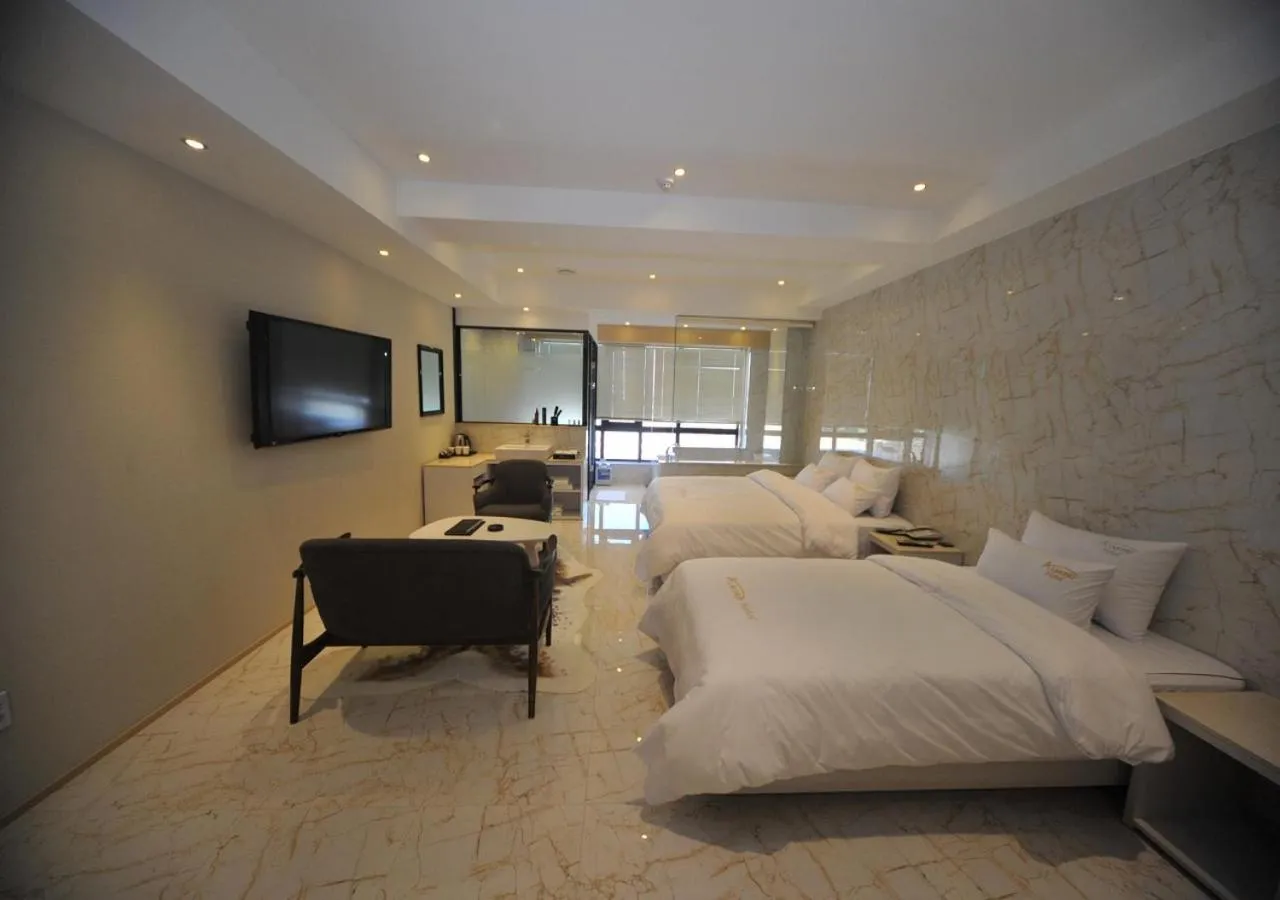 Photo of the whole room, Bed in Almond Hotel Busan Station