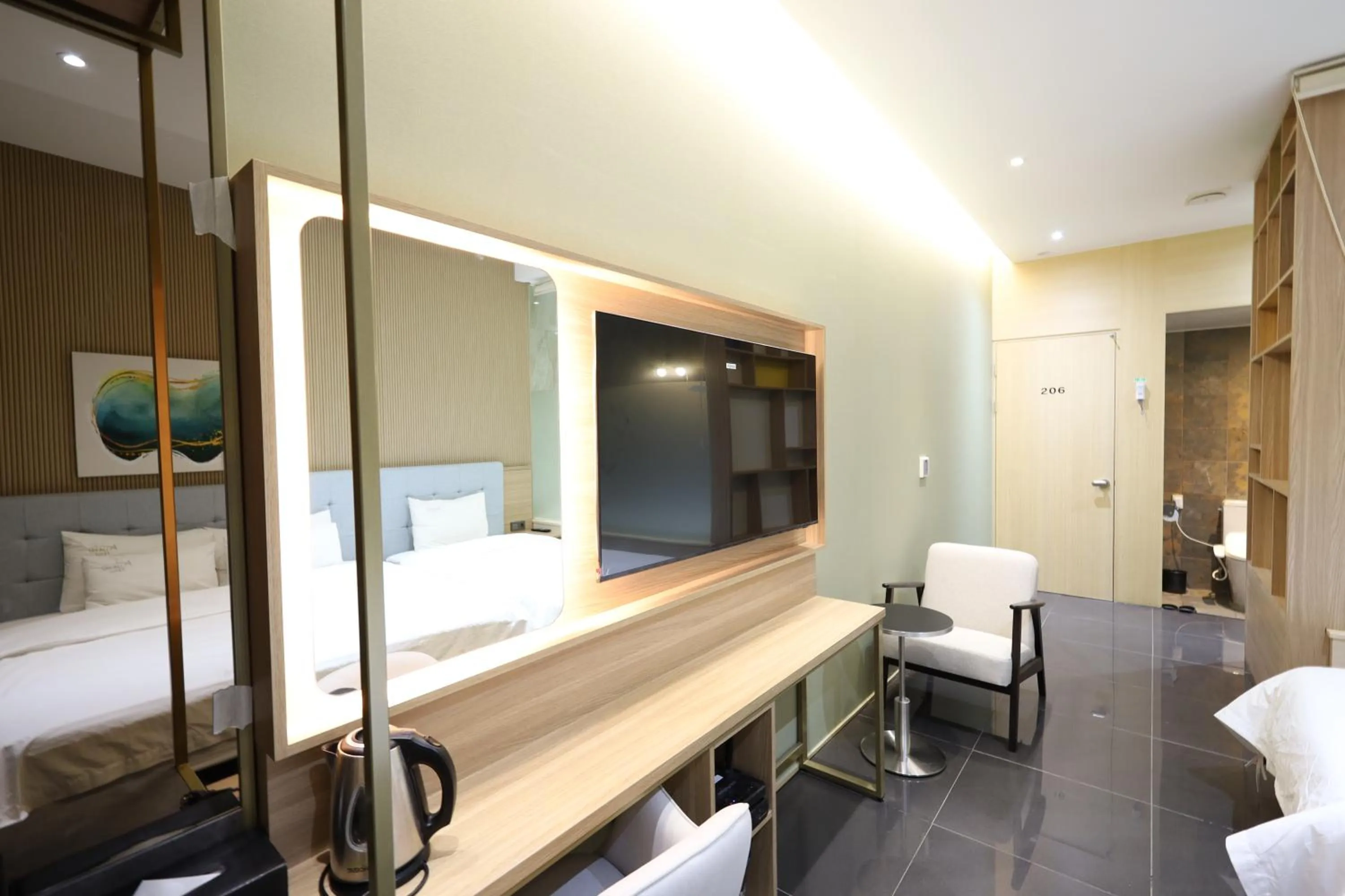 Photo of the whole room, Bed in Almond Hotel Busan Station