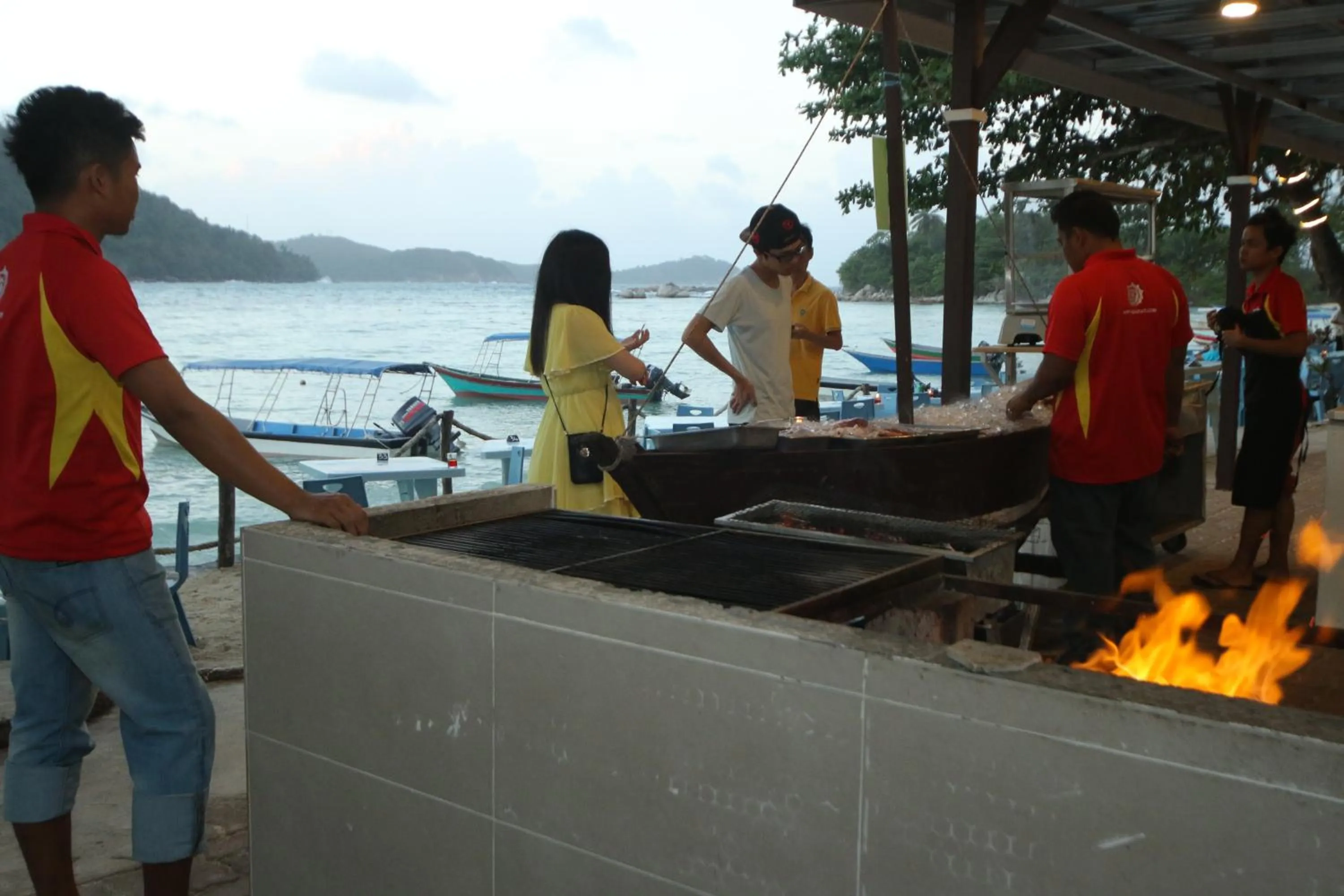 BBQ facilities in The Barat Perhentian