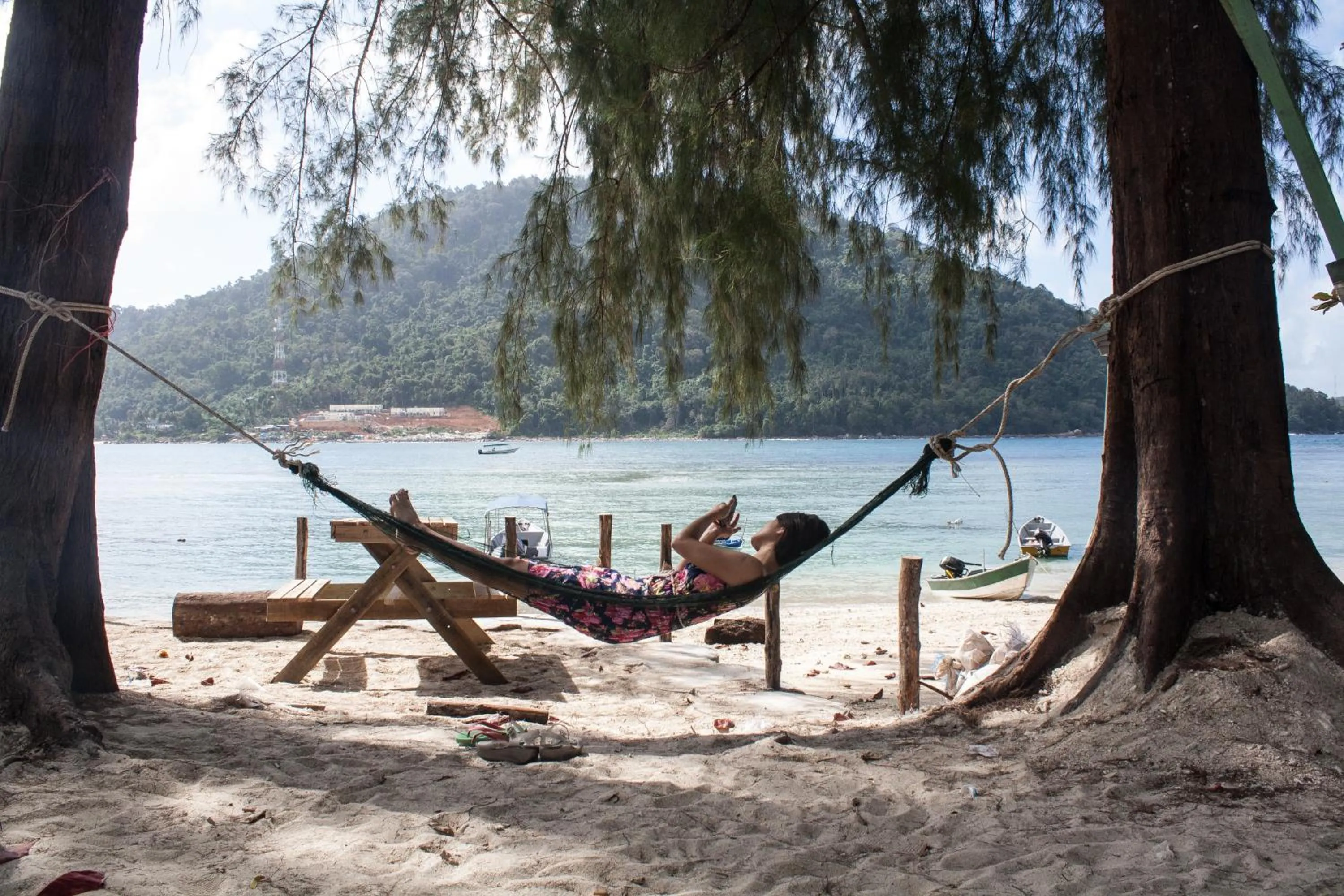 Natural landscape in The Barat Perhentian
