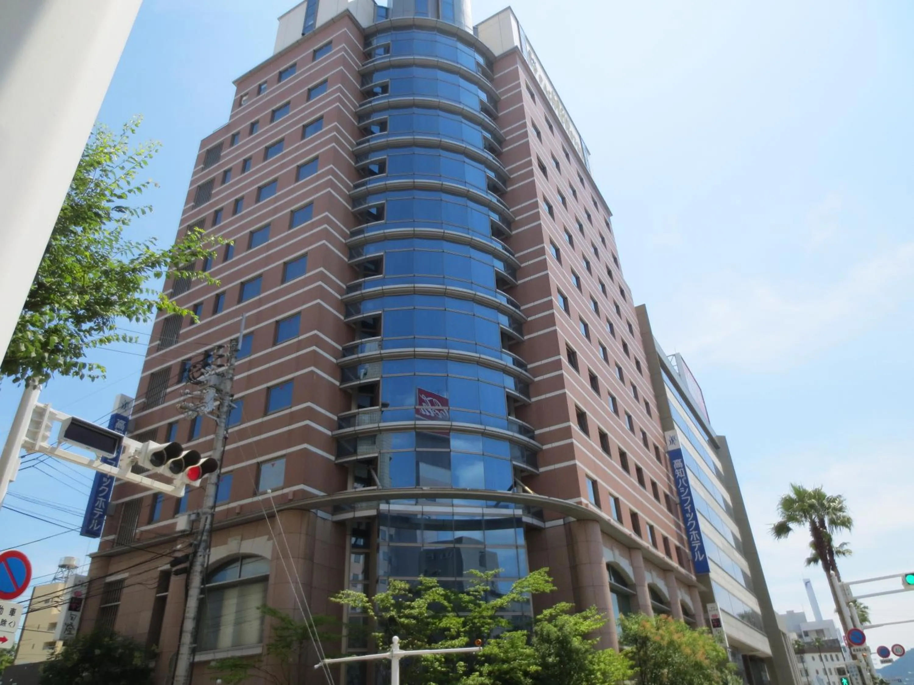 Property building in Kochi Pacific Hotel