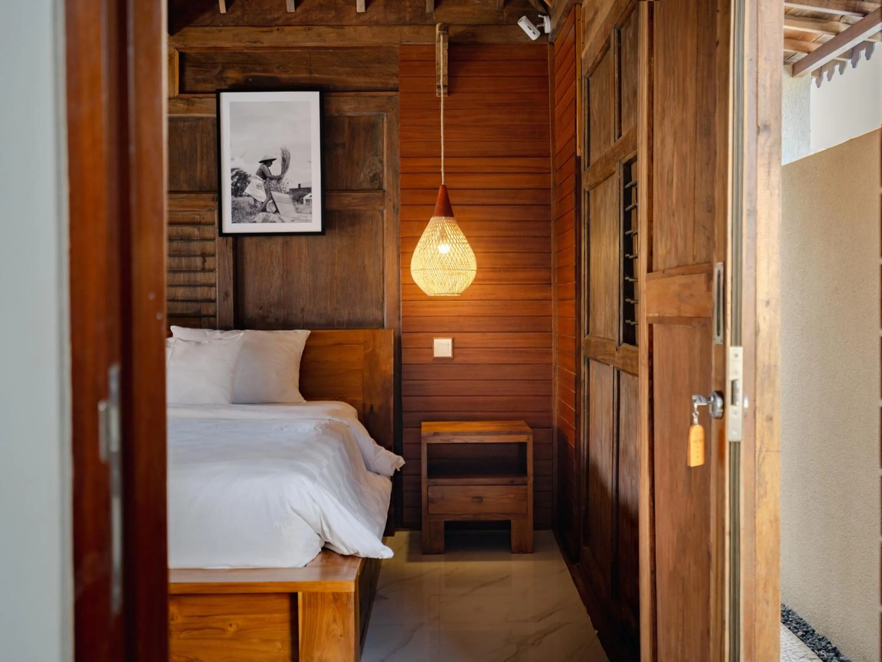 Bed in Bale Bali Batubelig by ARM Hospitality