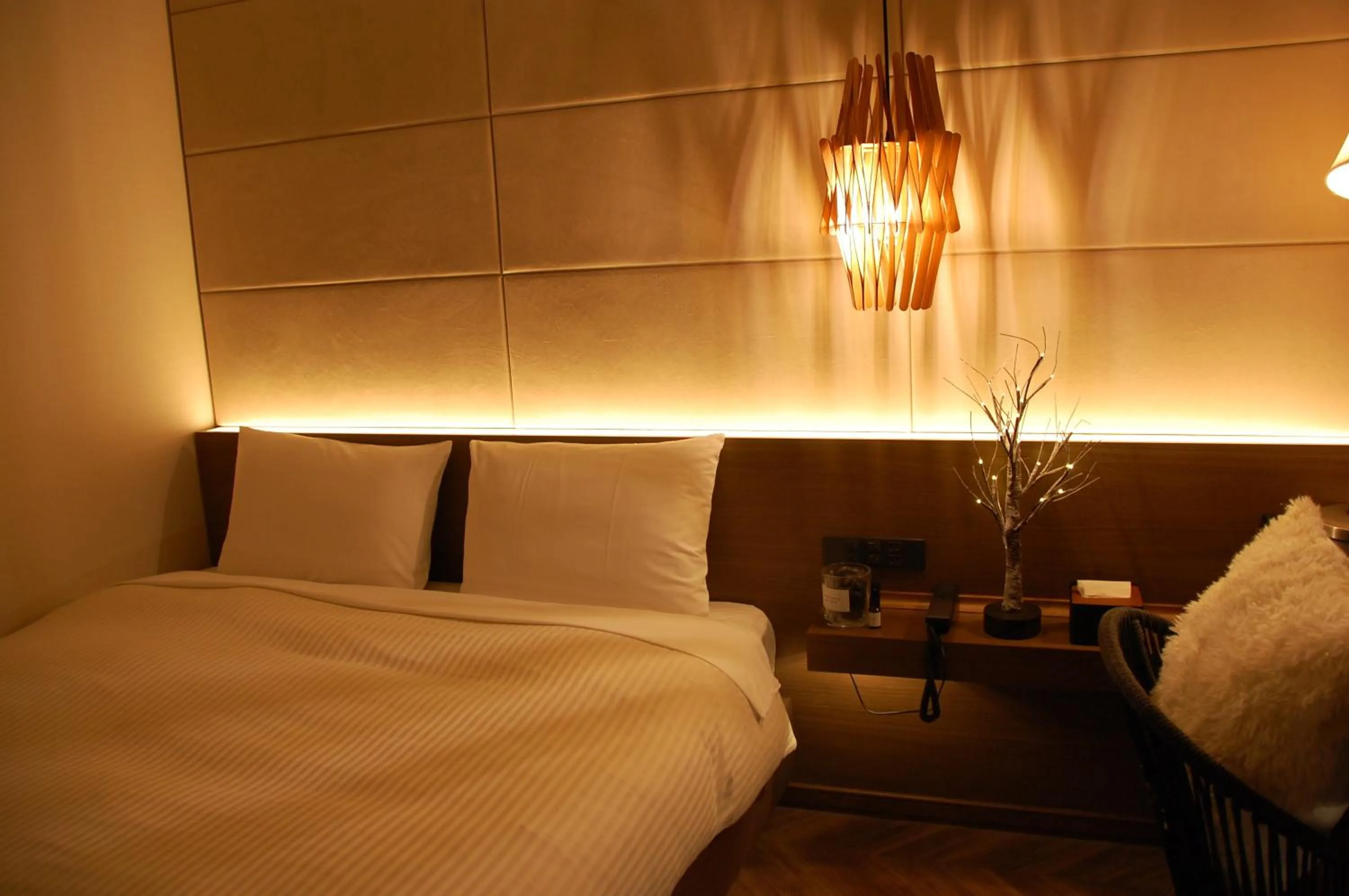 Bed in Hotel Global View Hakodate