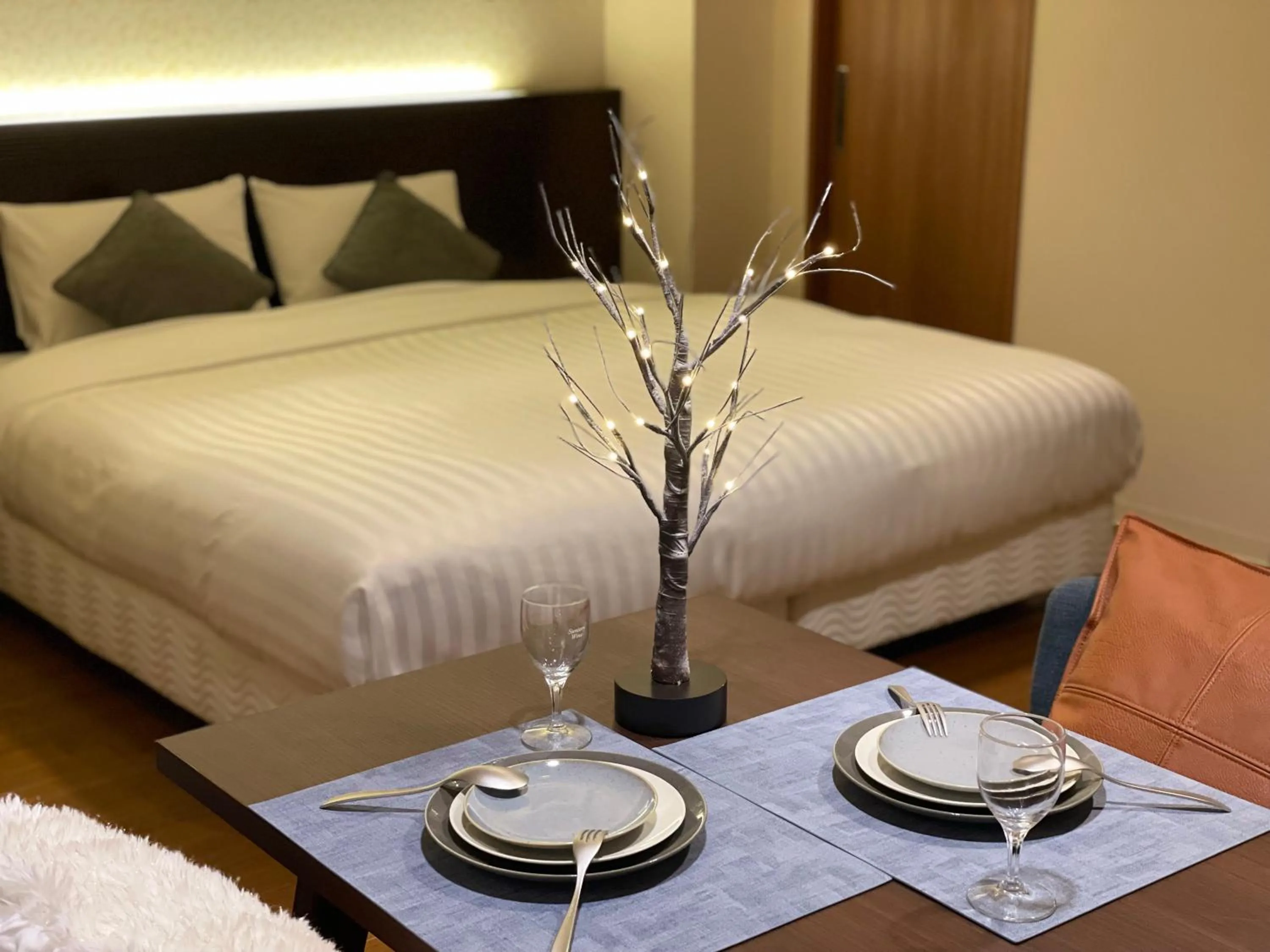 Bed in Hotel Global View Hakodate