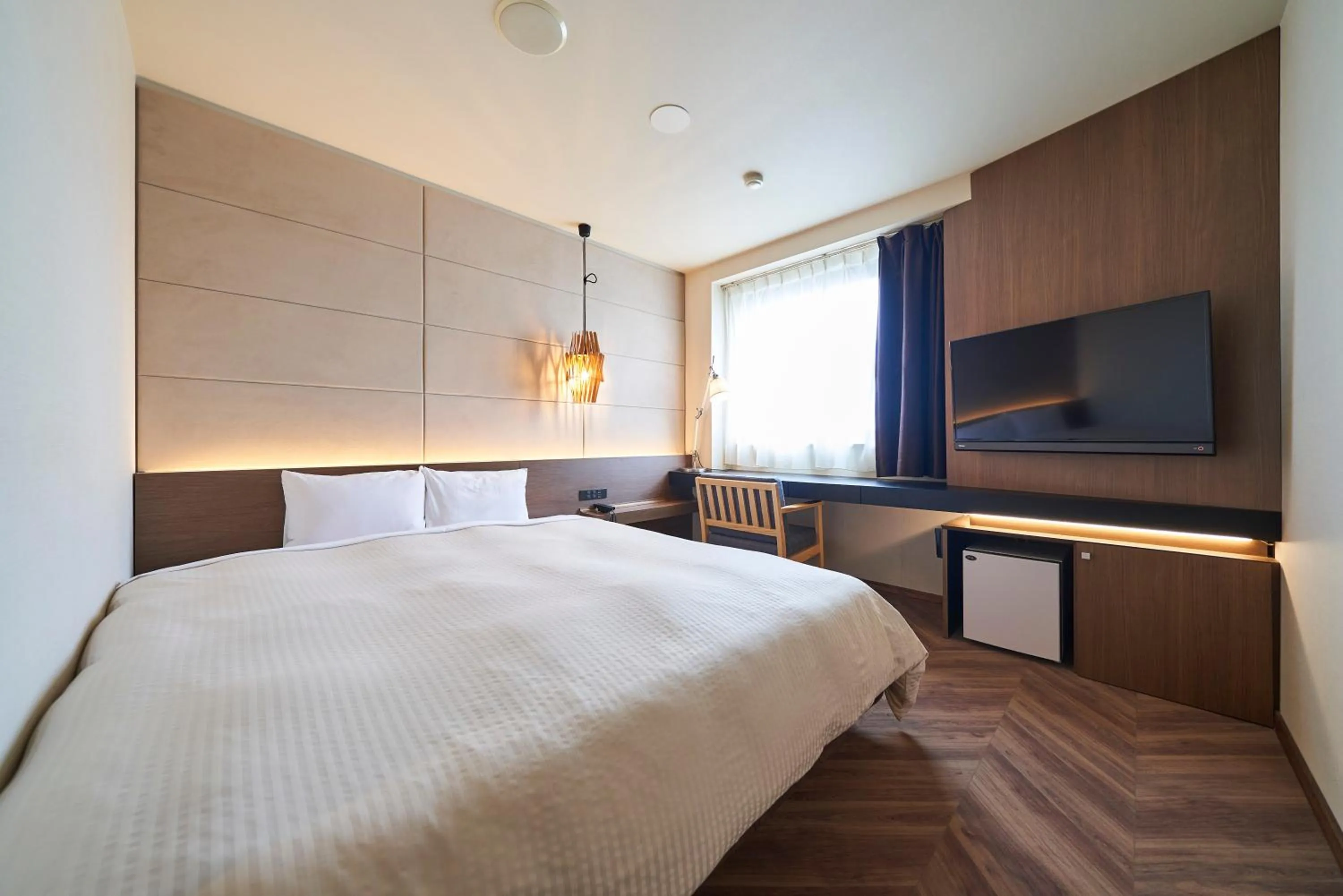 Bed in Hotel Global View Hakodate