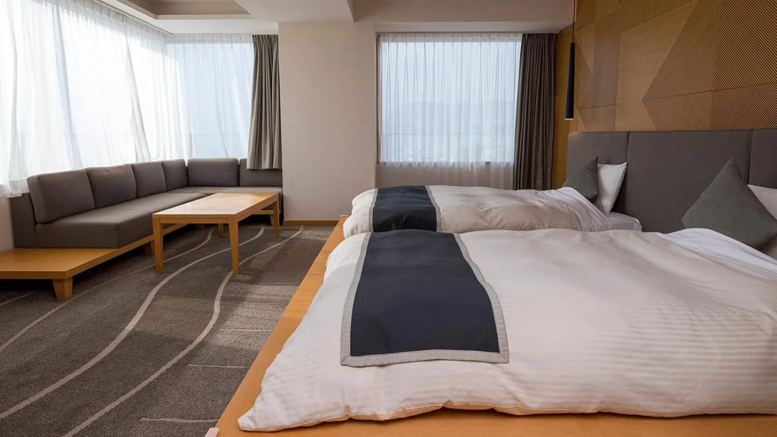 Bedroom, Bed in Hotel Global View Hakodate