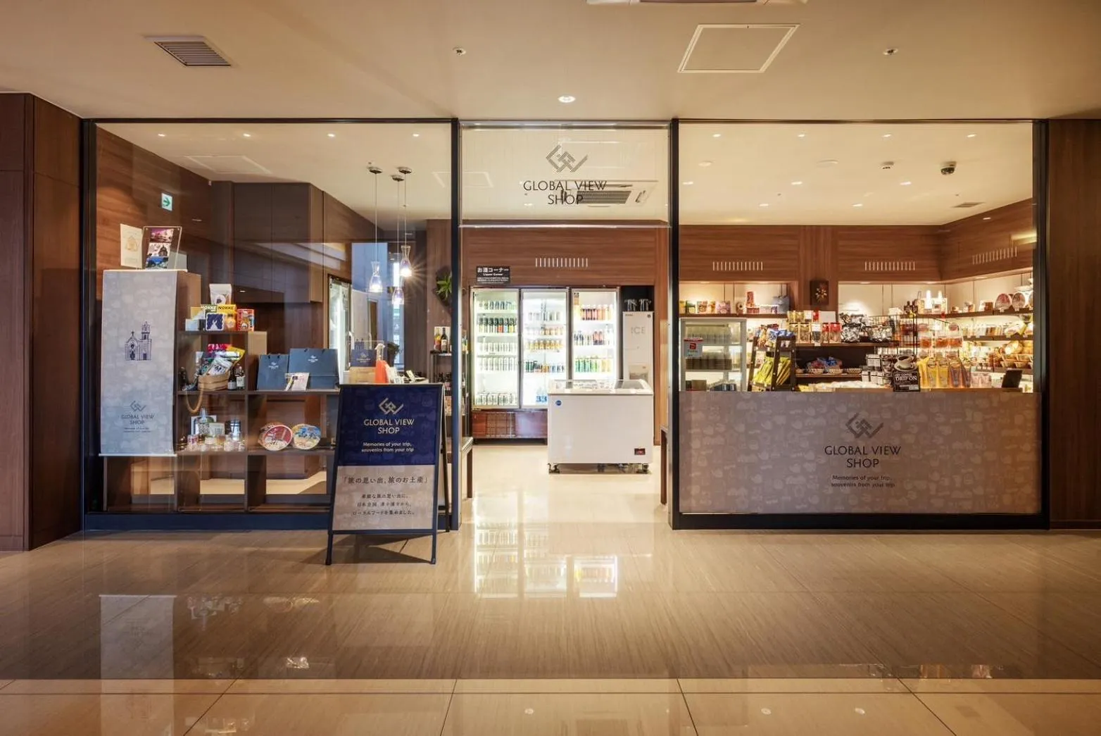 Food and drinks in Hotel Global View Hakodate