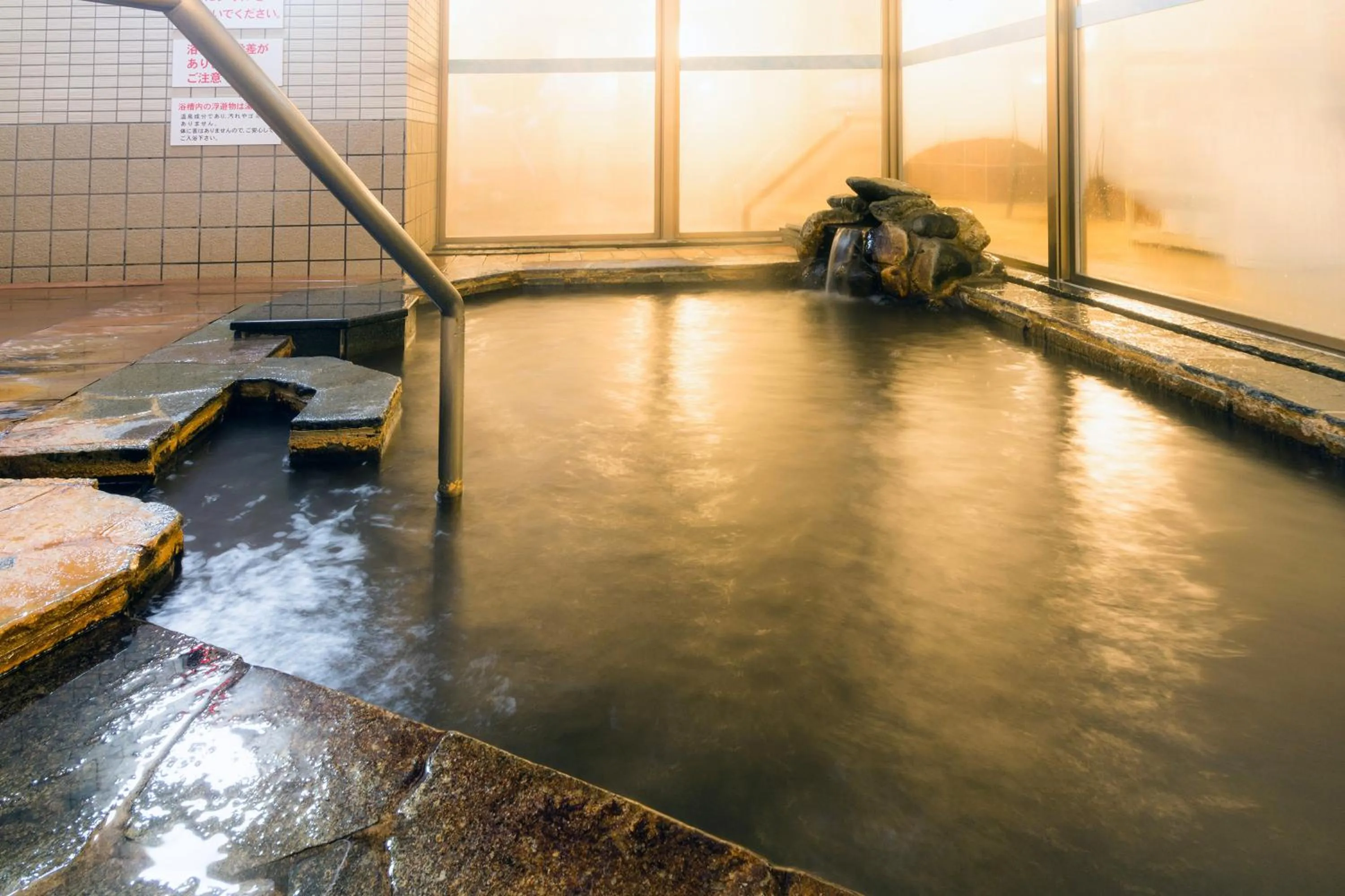 Hot Spring Bath in Hotel Global View Hakodate