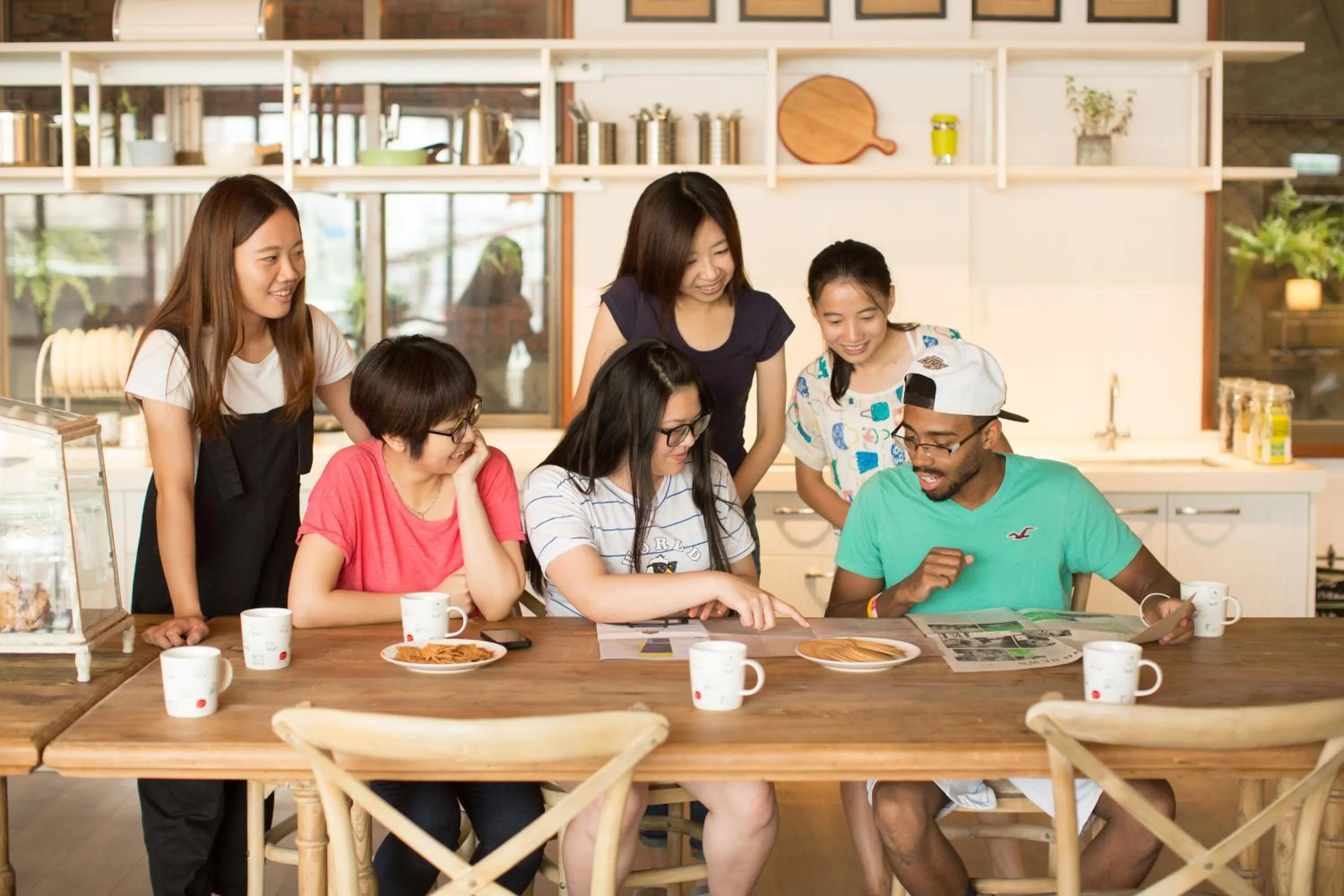 Staff in Light Hostel - Tainan