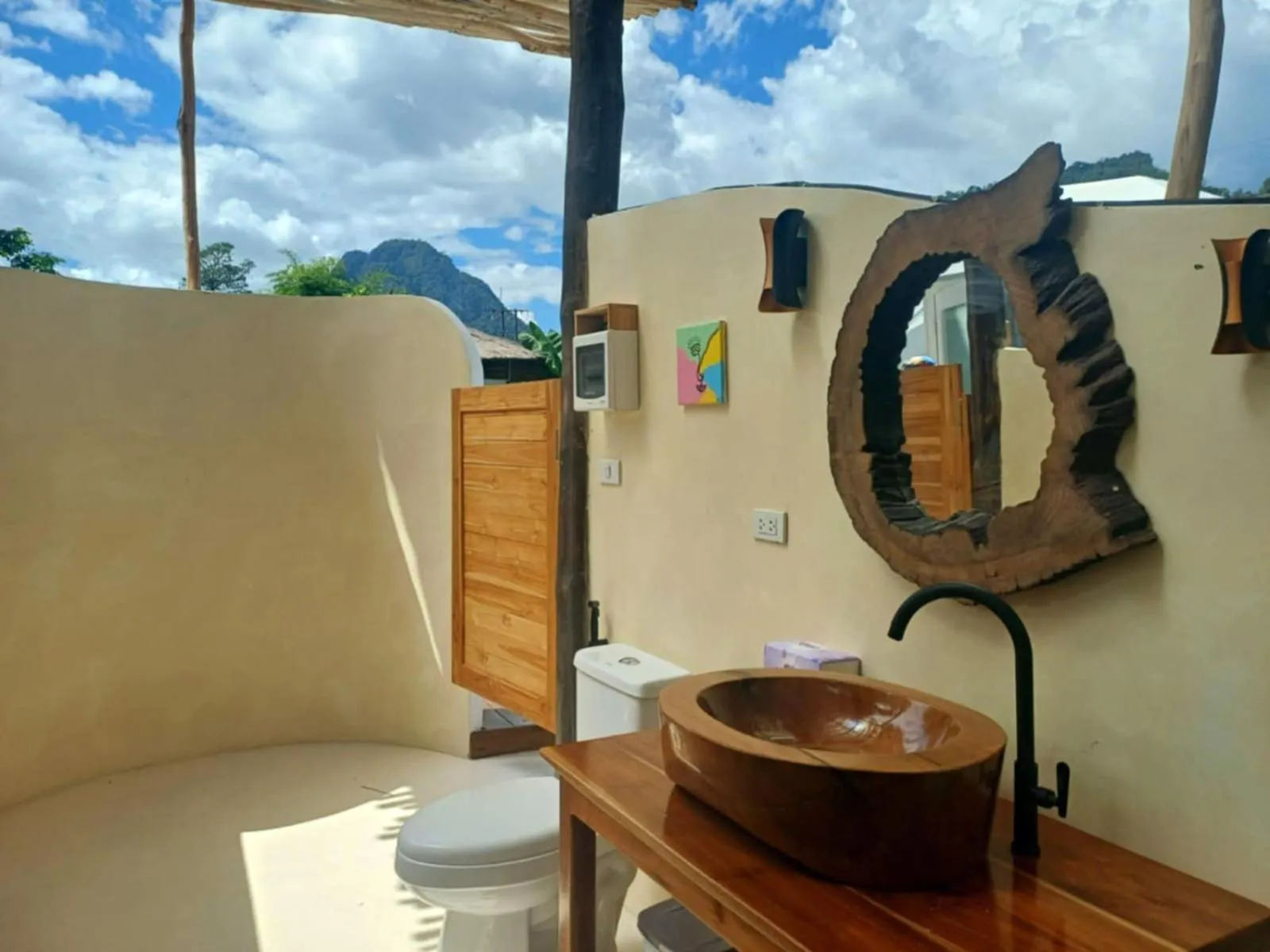 Bathroom in Sabai Glamping Vang Vieng