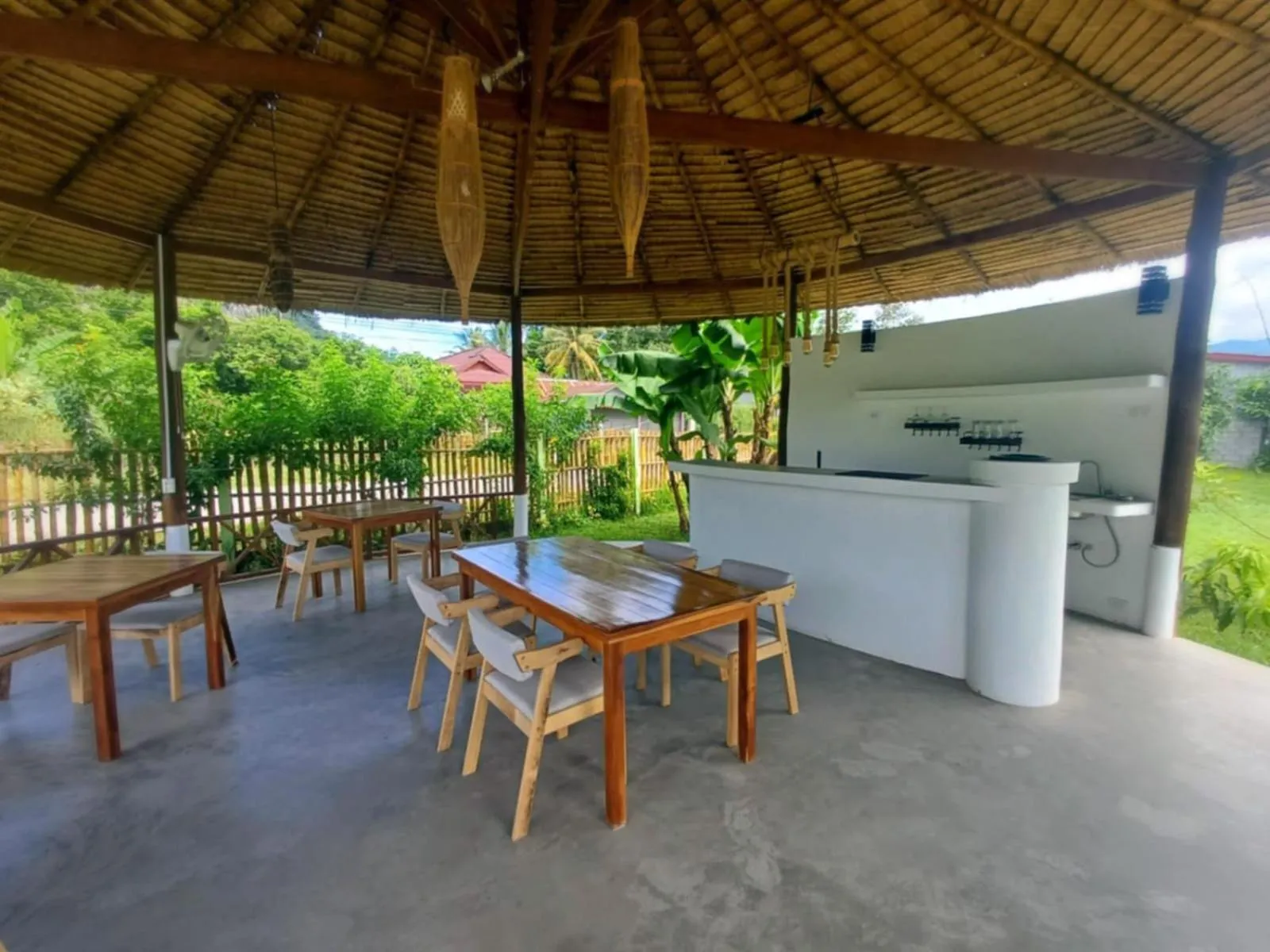 Dining area in Sabai Glamping Vang Vieng