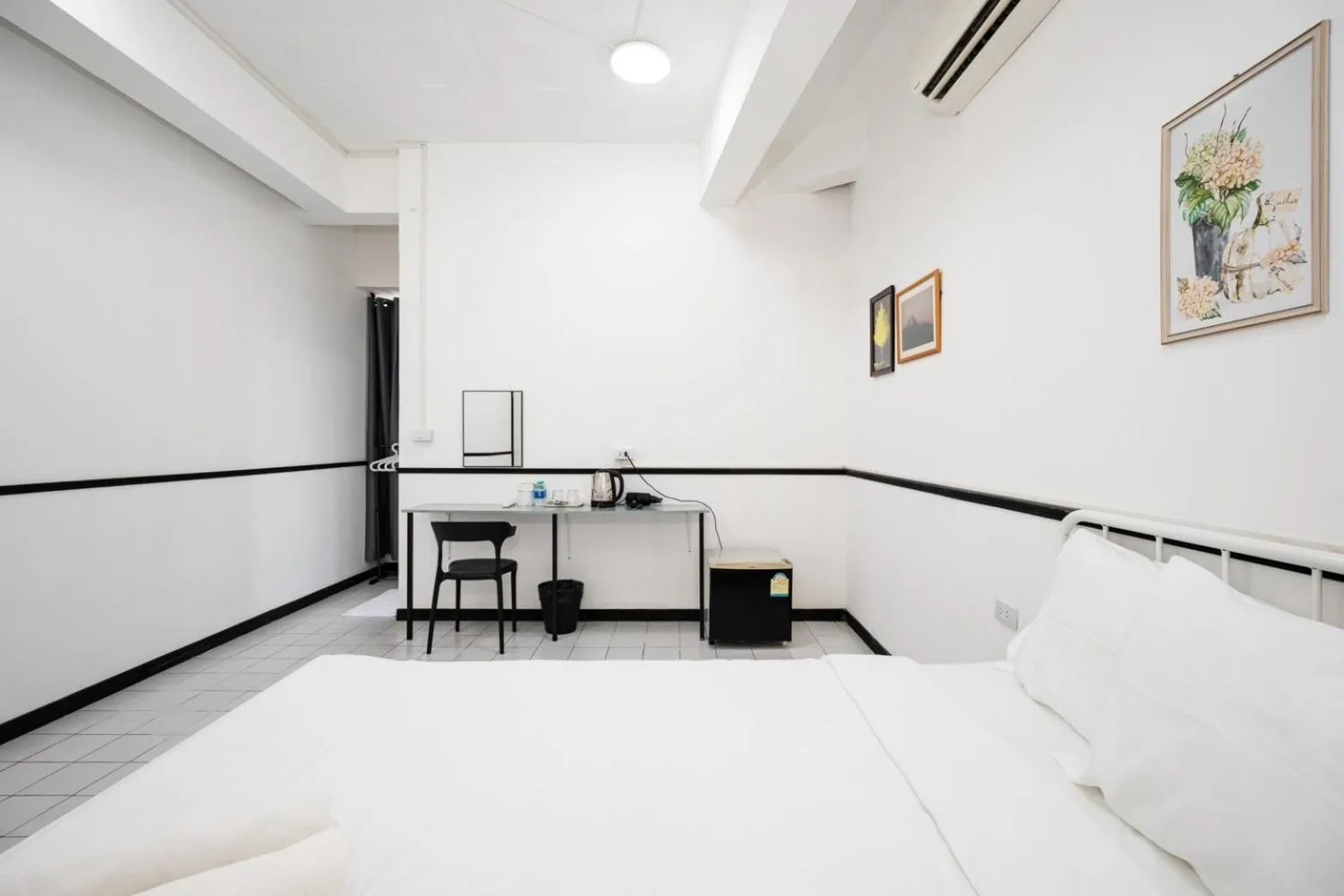 Bed in XX GO INN MRT Hua Lamphong Yaowarat