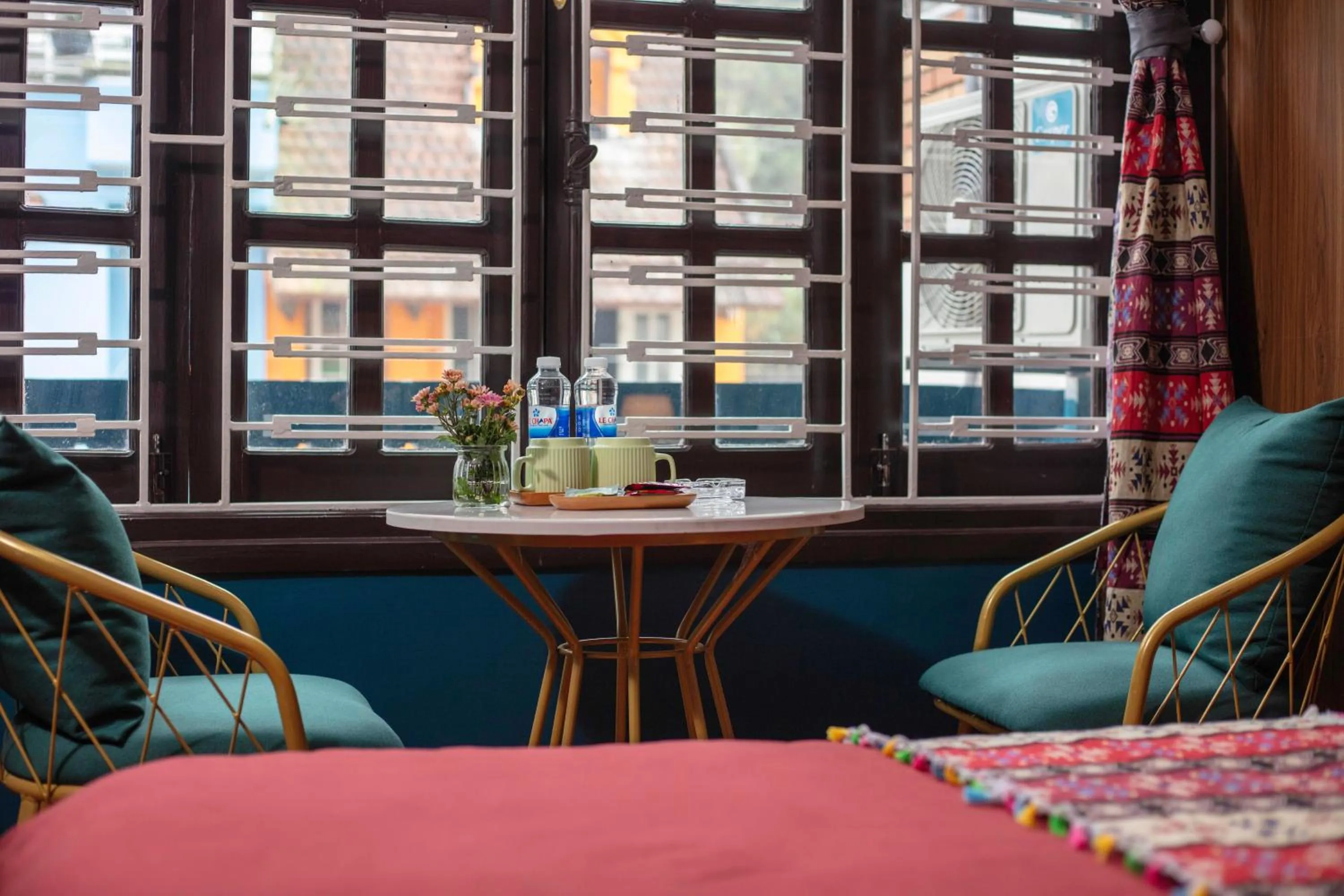 Seating area in Little View Homestay