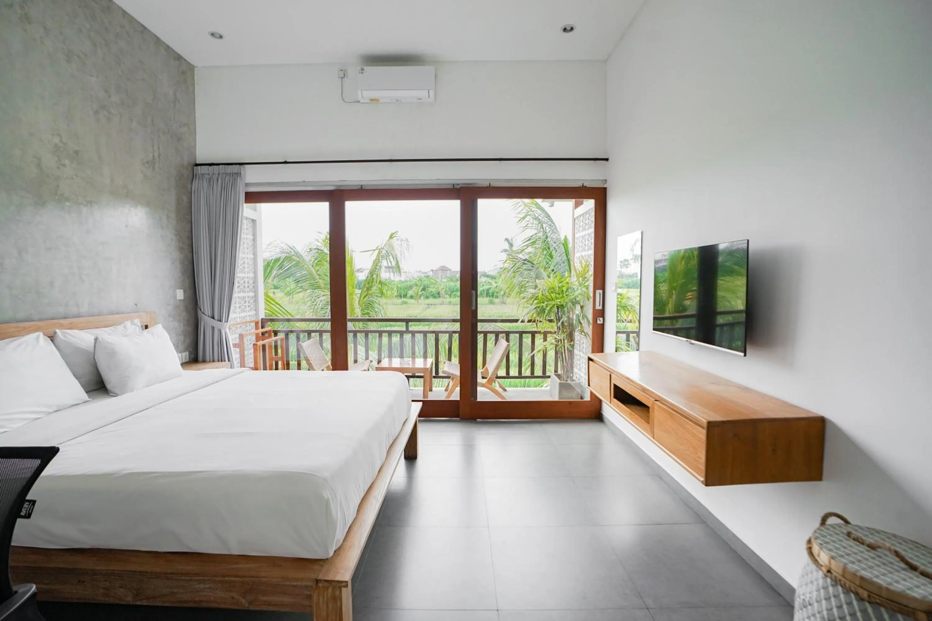 Bed in Suksma Guesthouse