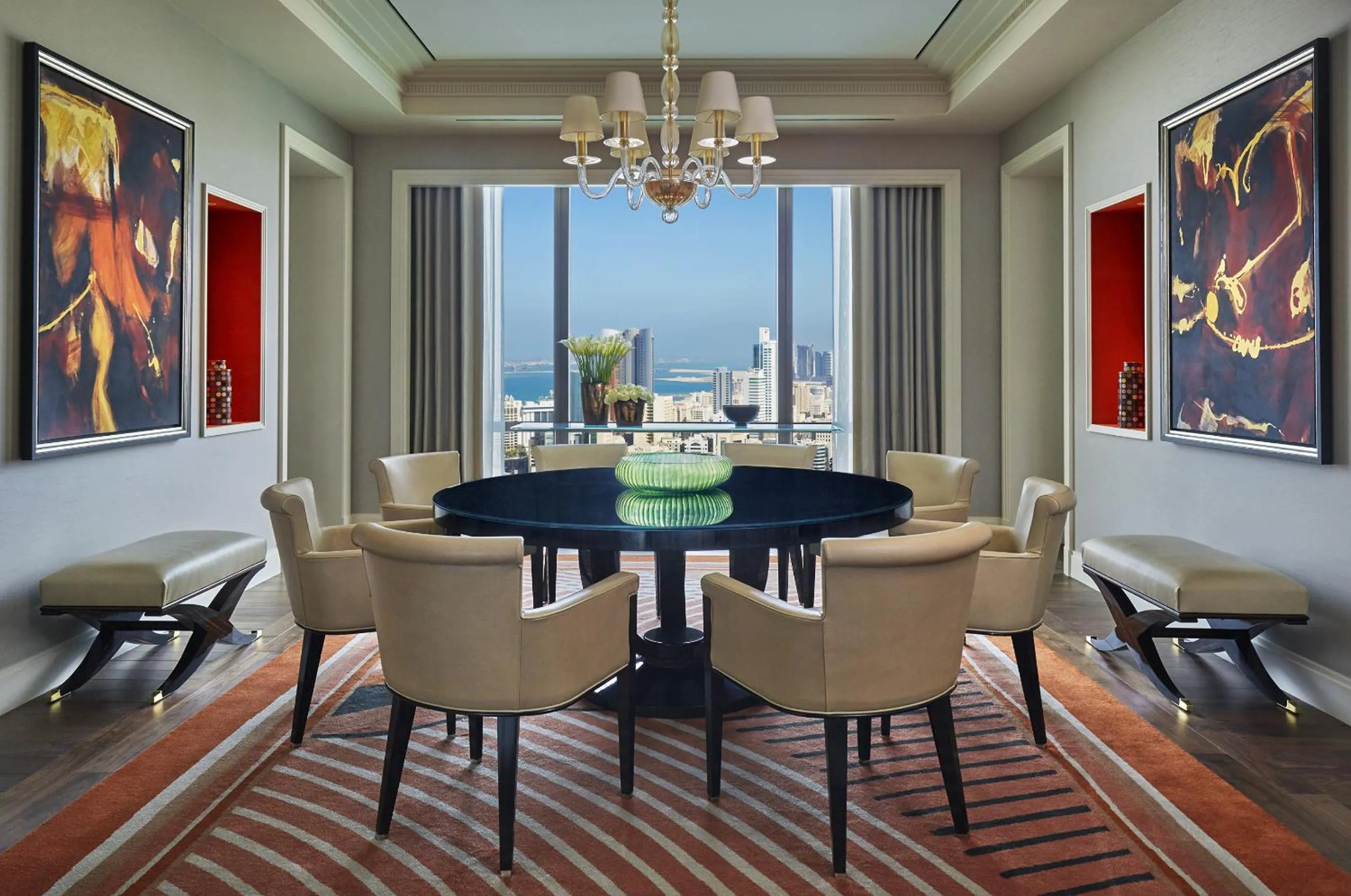 Dining area in Four Seasons Hotel Bahrain Bay