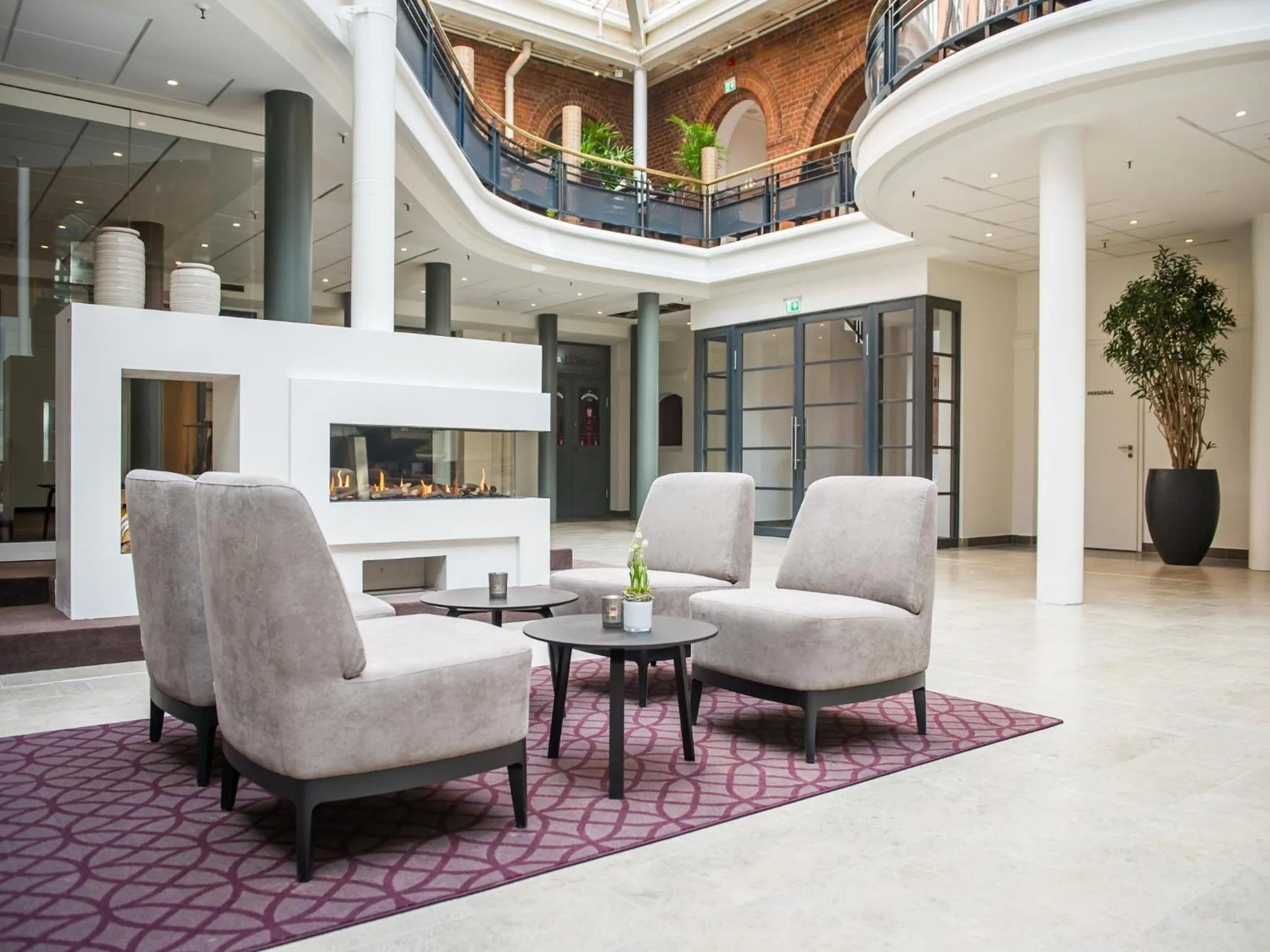 Patio in Hotel Alte Post Flensburg