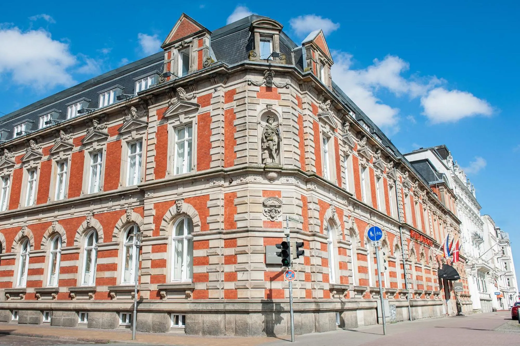 Property building in Hotel Alte Post Flensburg