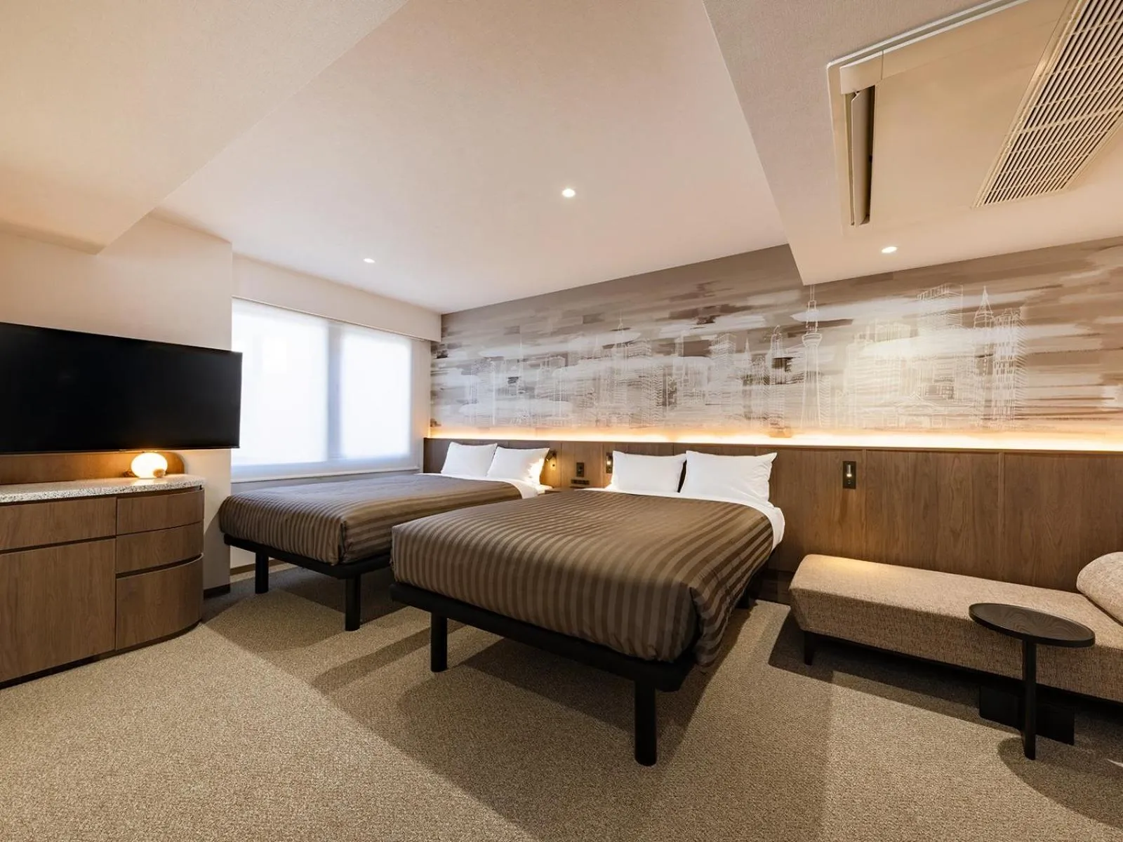 Bed in The OneFive Tokyo Kameido