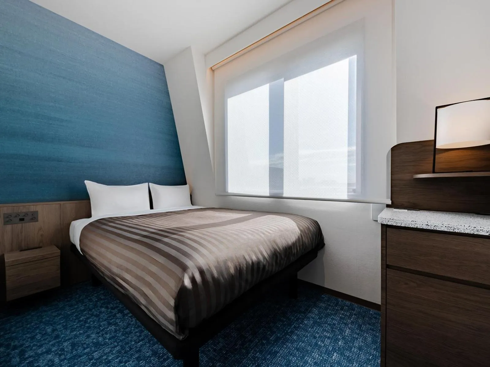 Bed in The OneFive Tokyo Kameido