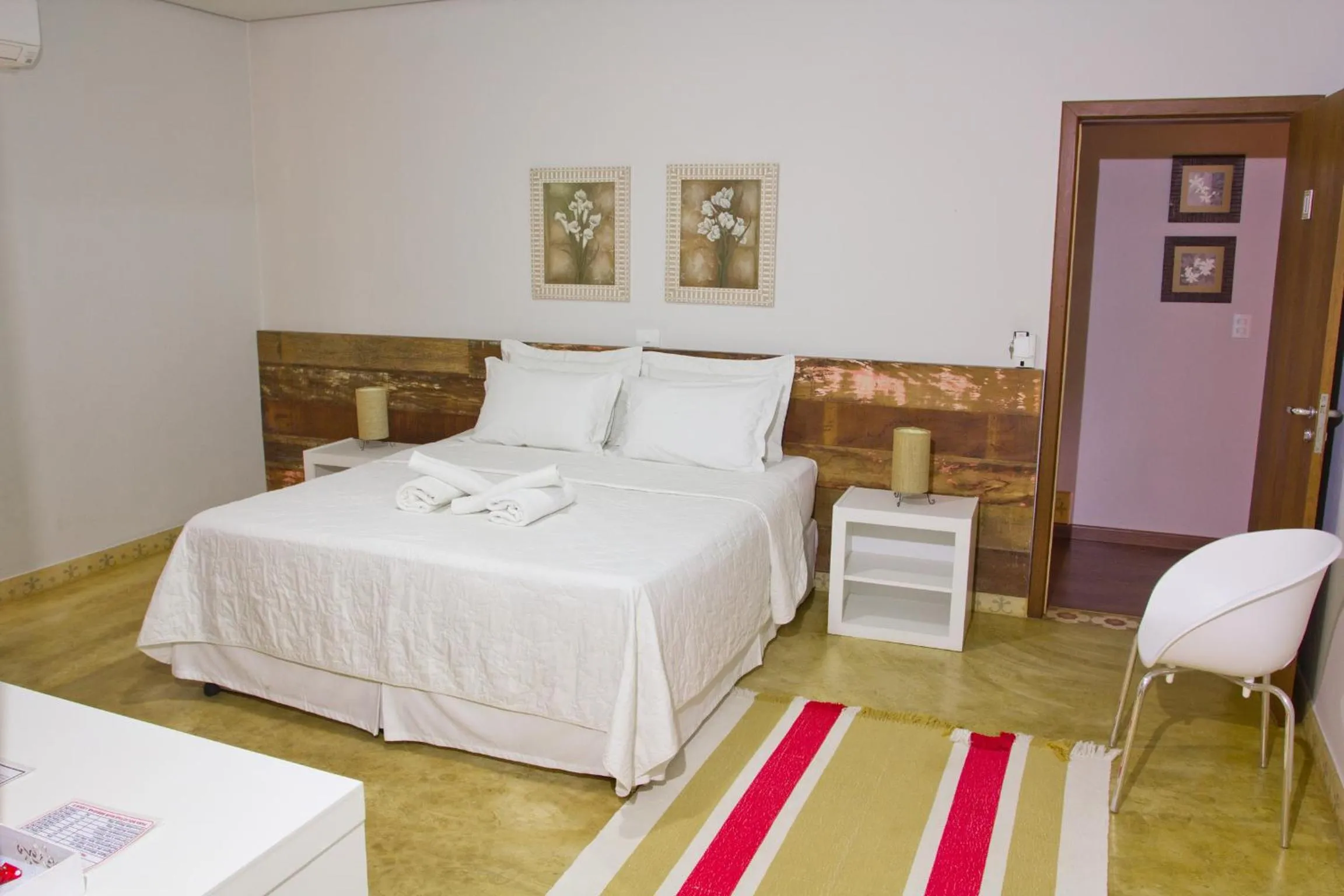 Bed in Pousada Parador da Figueira