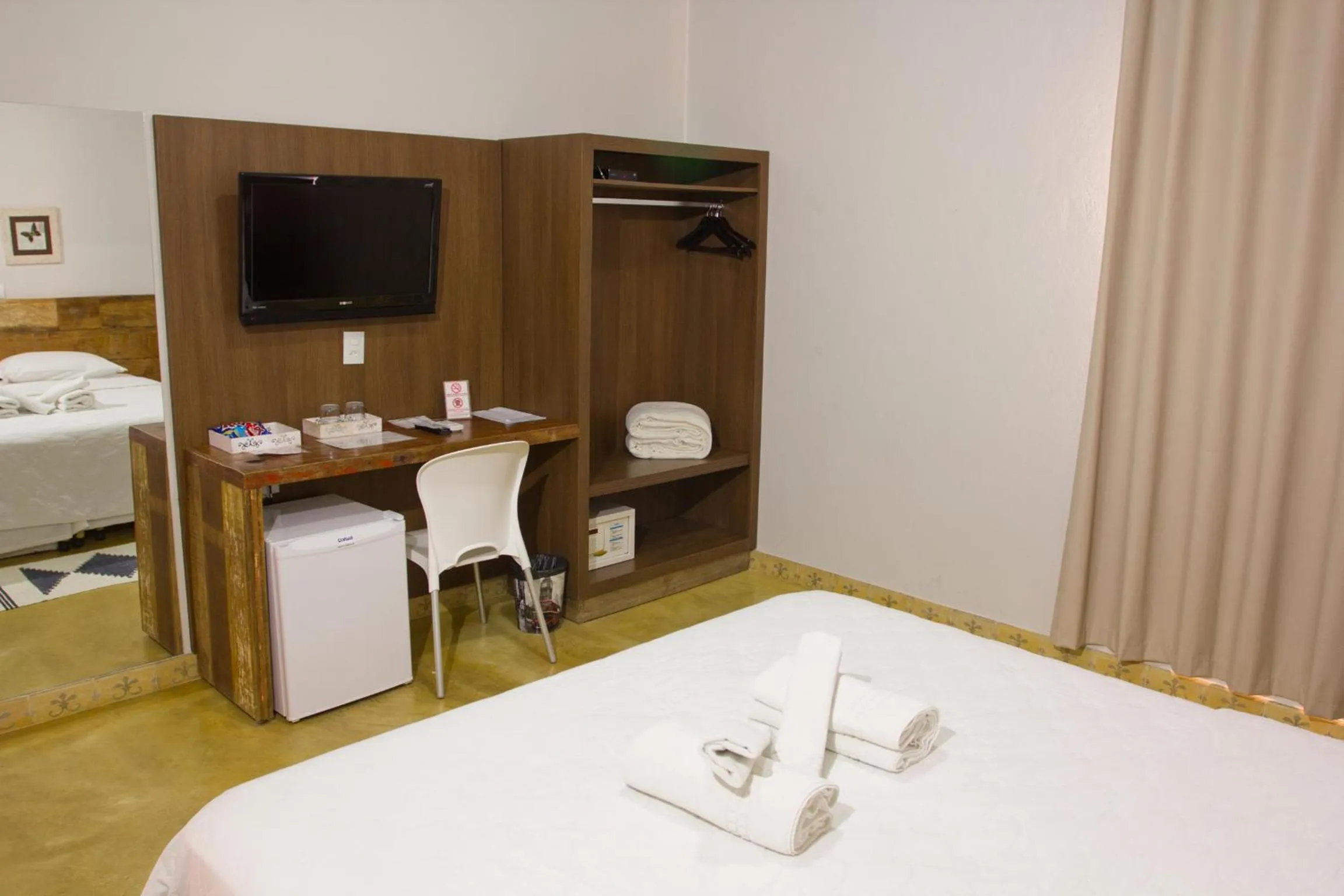 Bed in Pousada Parador da Figueira