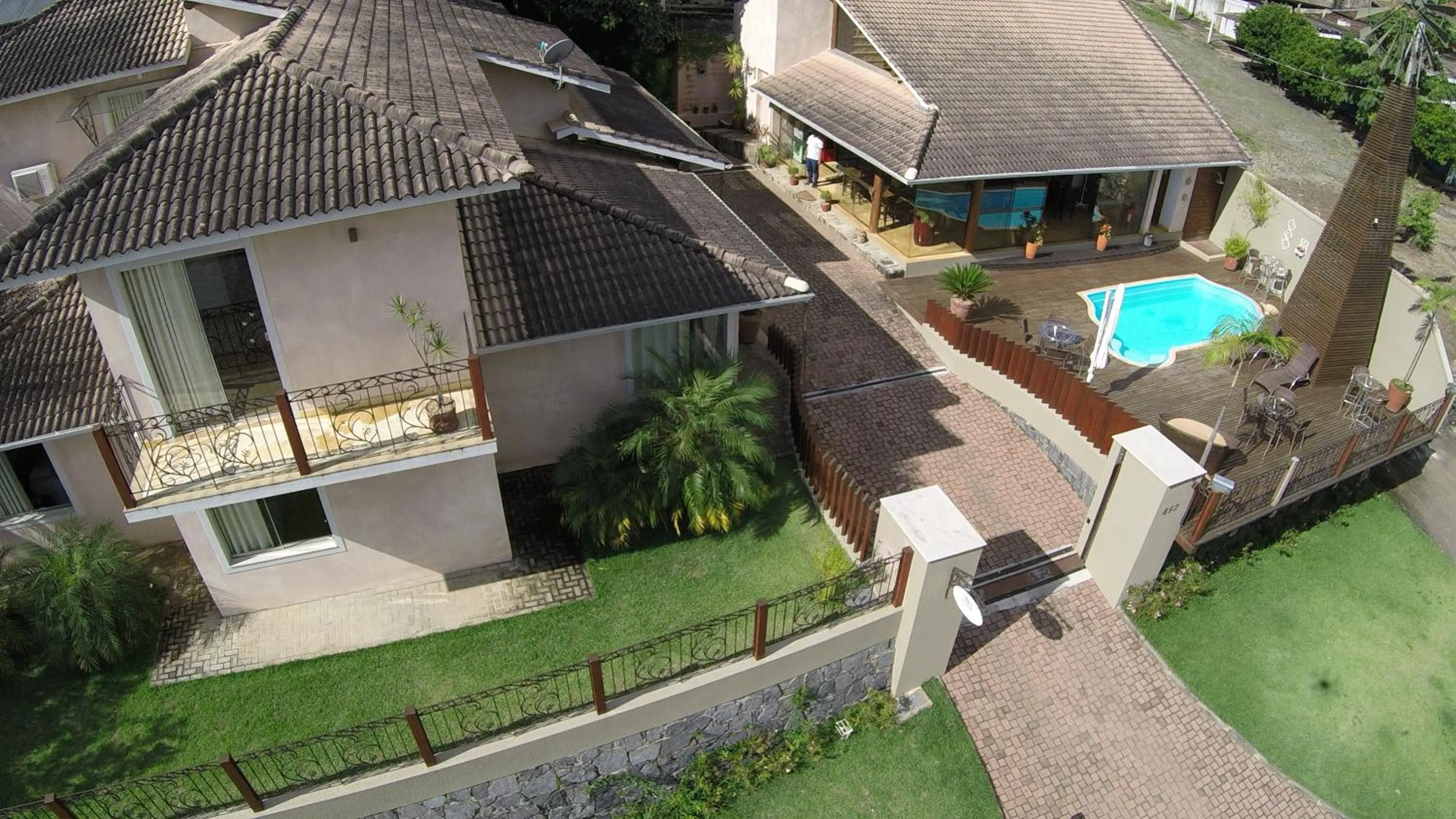 Bird's eye view in Pousada Parador da Figueira